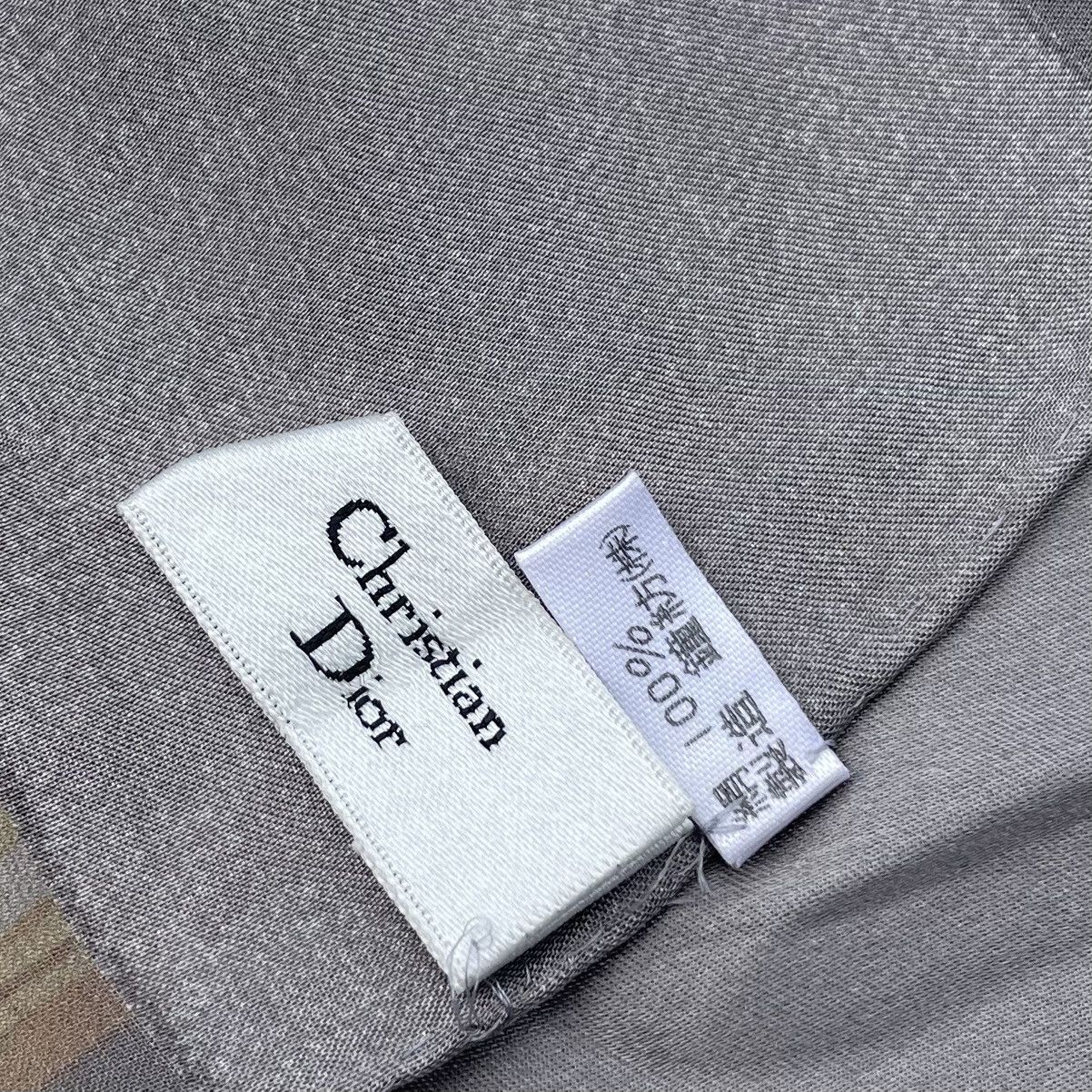 Vintage Silk Christian Dior Scarf