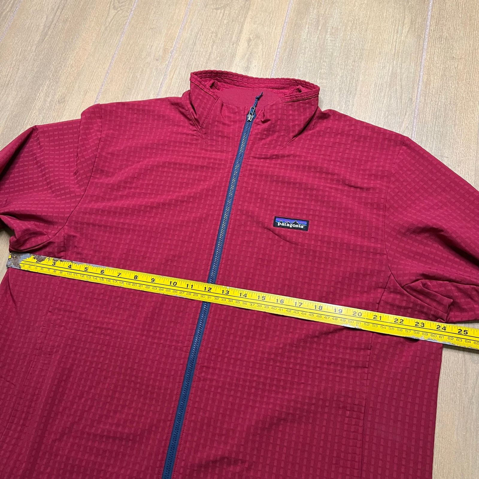 Patagonia Patagonia R1 Techface Wax Red Fleece Jacket Mens XL 83580 Size US XL / EU 56 / 4 - 6 Thumbnail
