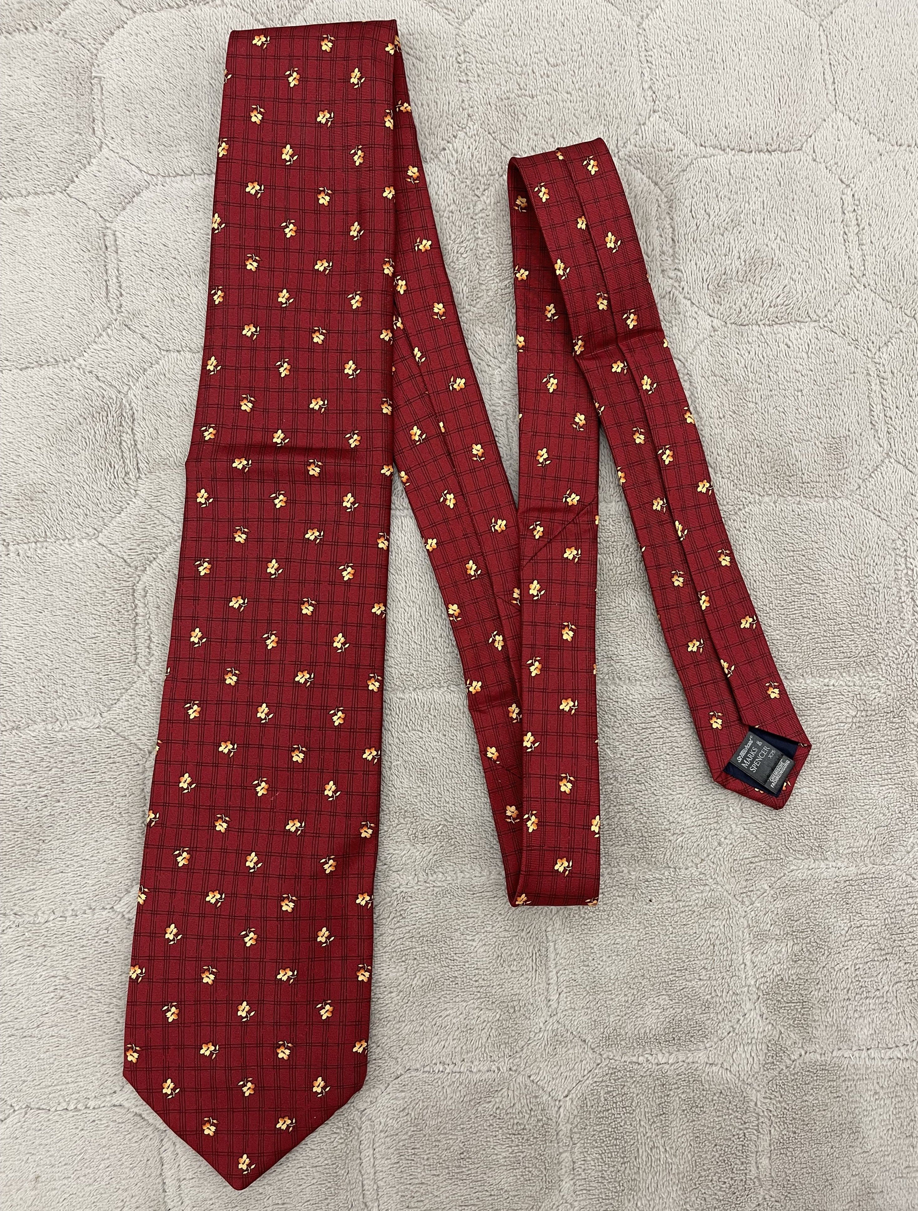 Marks & Spencer MARKS SPENCER Vintage Tie Size ONE SIZE - 1 Thumbnail