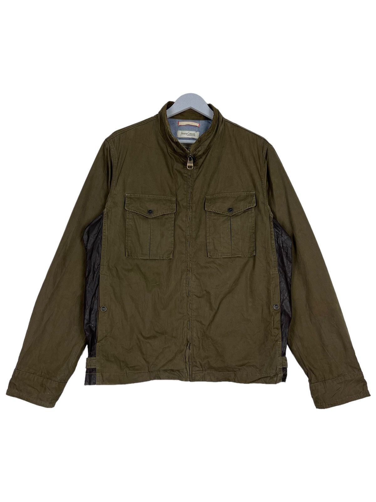 Henry Cotton's 🔥 HENRY COTTONS SCOTLAND KHAKI JACKET Size US M / EU 48-50 / 2 - 2 Thumbnail