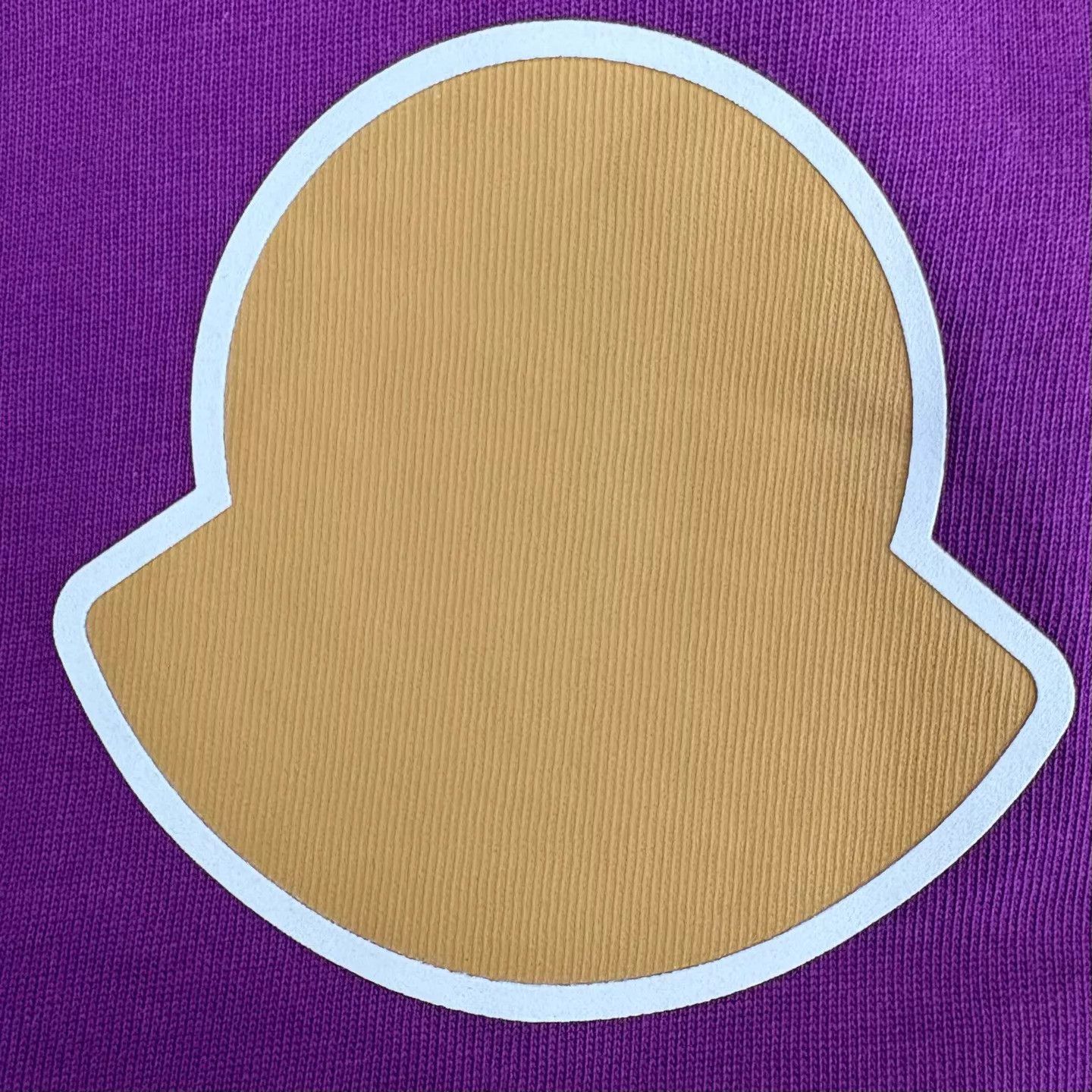 Moncler MONCLER Bell Purple Short-Sleeve Tee Size XL Size US XL / EU 56 / 4 - 7 Thumbnail