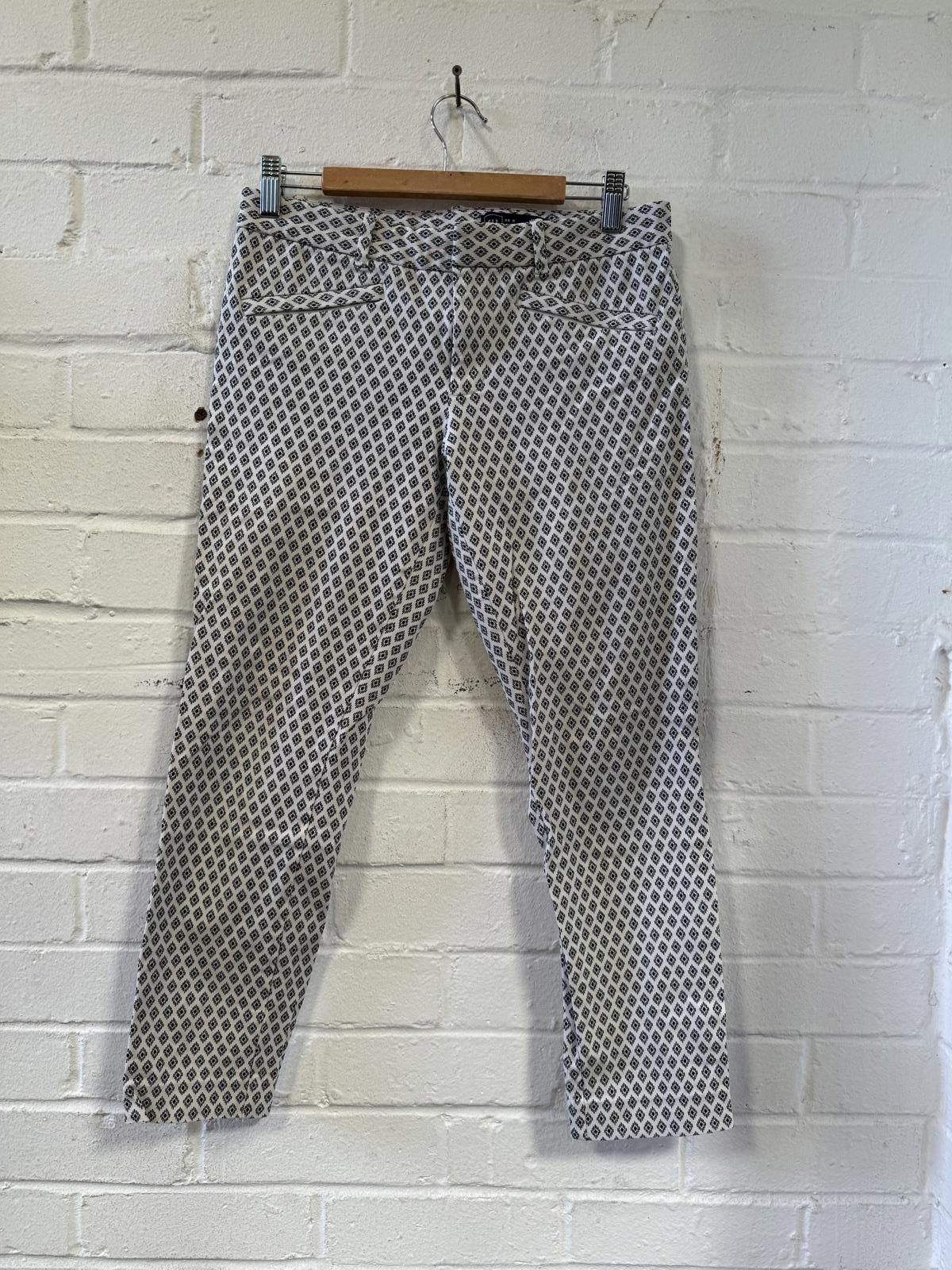 Gap Stylish Patterned Trousers by GAP - Size 06R Size US 30 / EU 46 - 1 Thumbnail