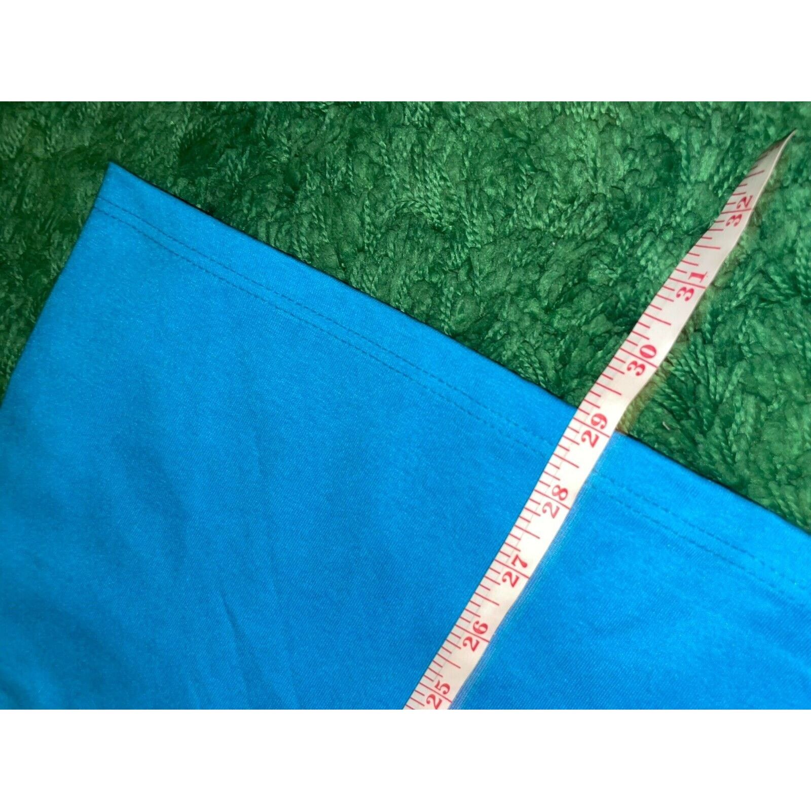Jerzees Vintage Blue Blank Polo Shirt American Active Wear VTG M 90s Size US M / EU 48-50 / 2 - 11 Thumbnail