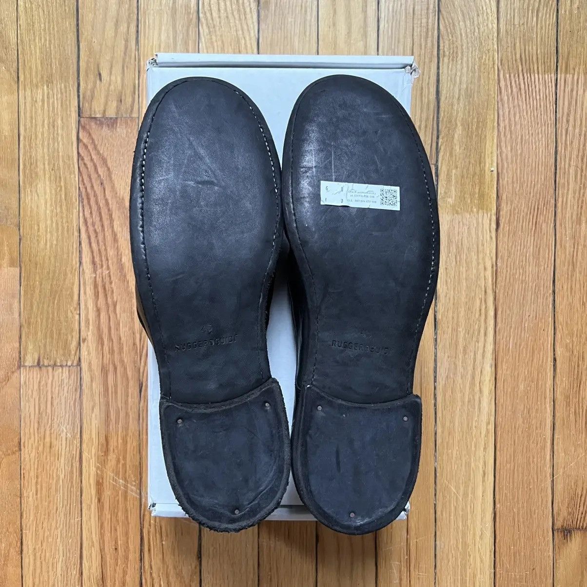 Guidi Guidi 992x Black Horse Full Grain Leather Derby Size US 12 / EU 45 - 10 Thumbnail