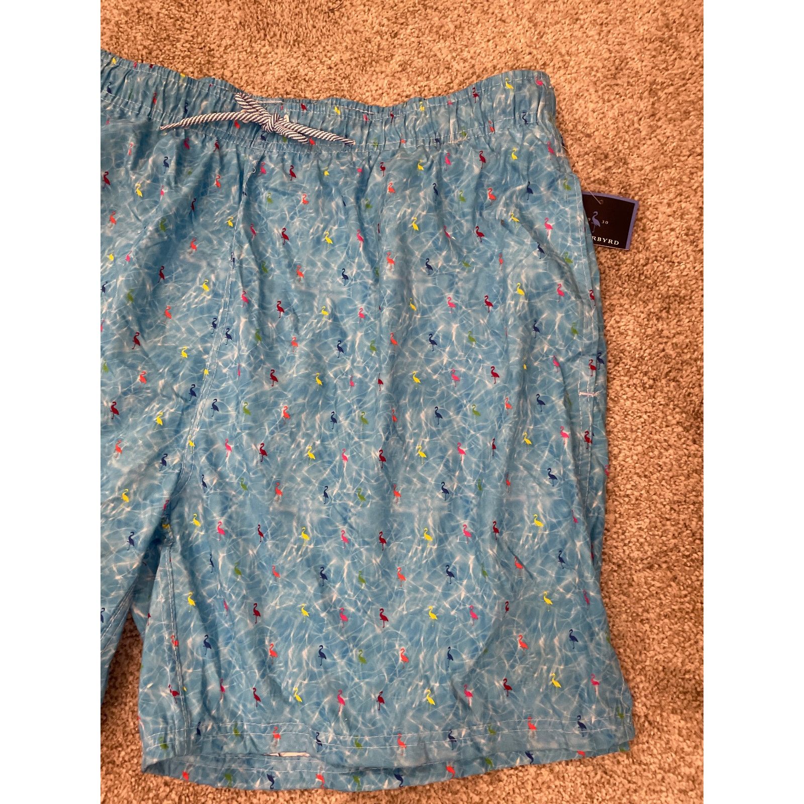 Tailorbyrd NWT Tailorbyrd Men's Flamingo Swim Trunks, XXL Size US 40 / EU 56 - 3 Thumbnail