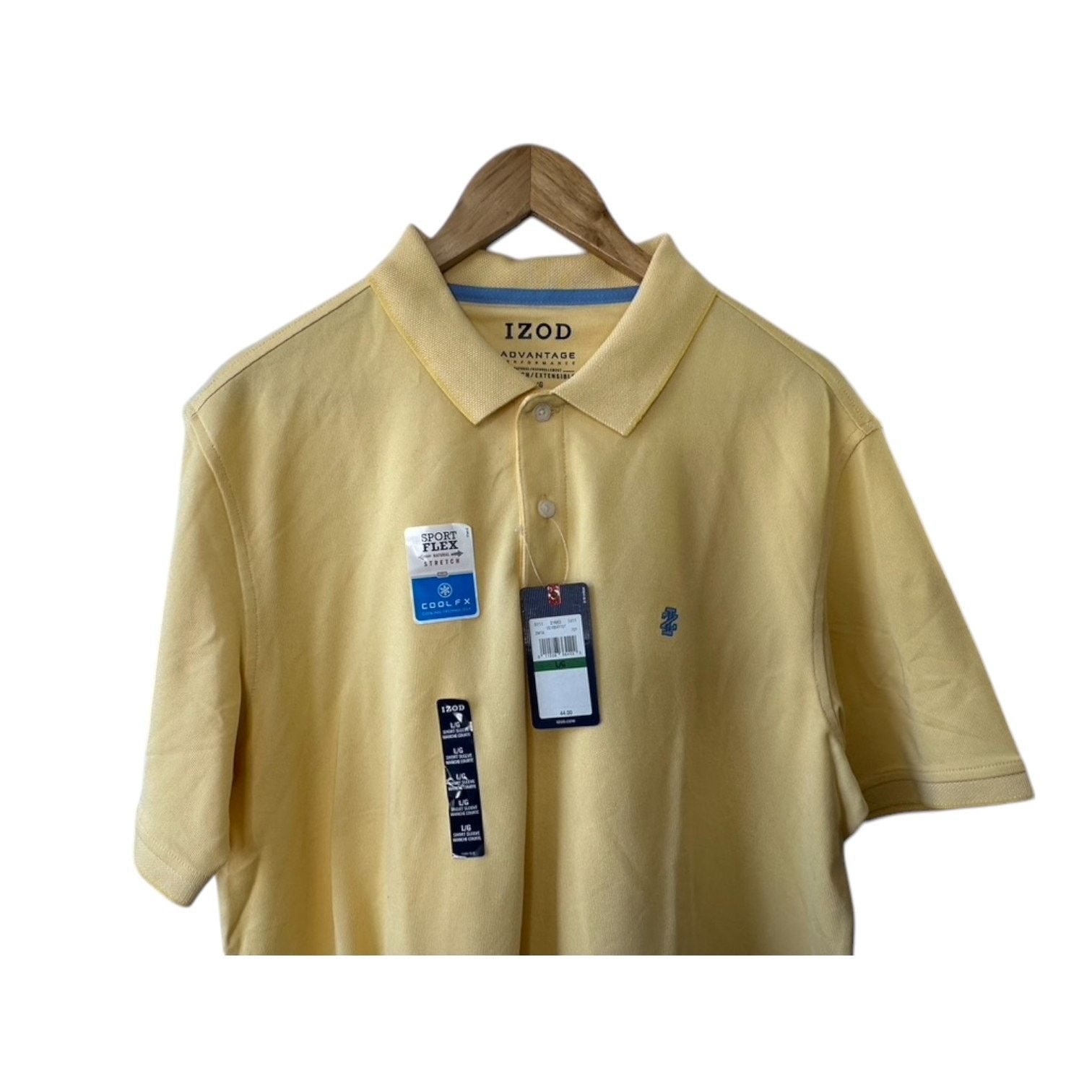 Izod IZOD Performance Cool FX Sport Flex Polo Shirt Large New Size US L / EU 52-54 / 3 - 2 Thumbnail