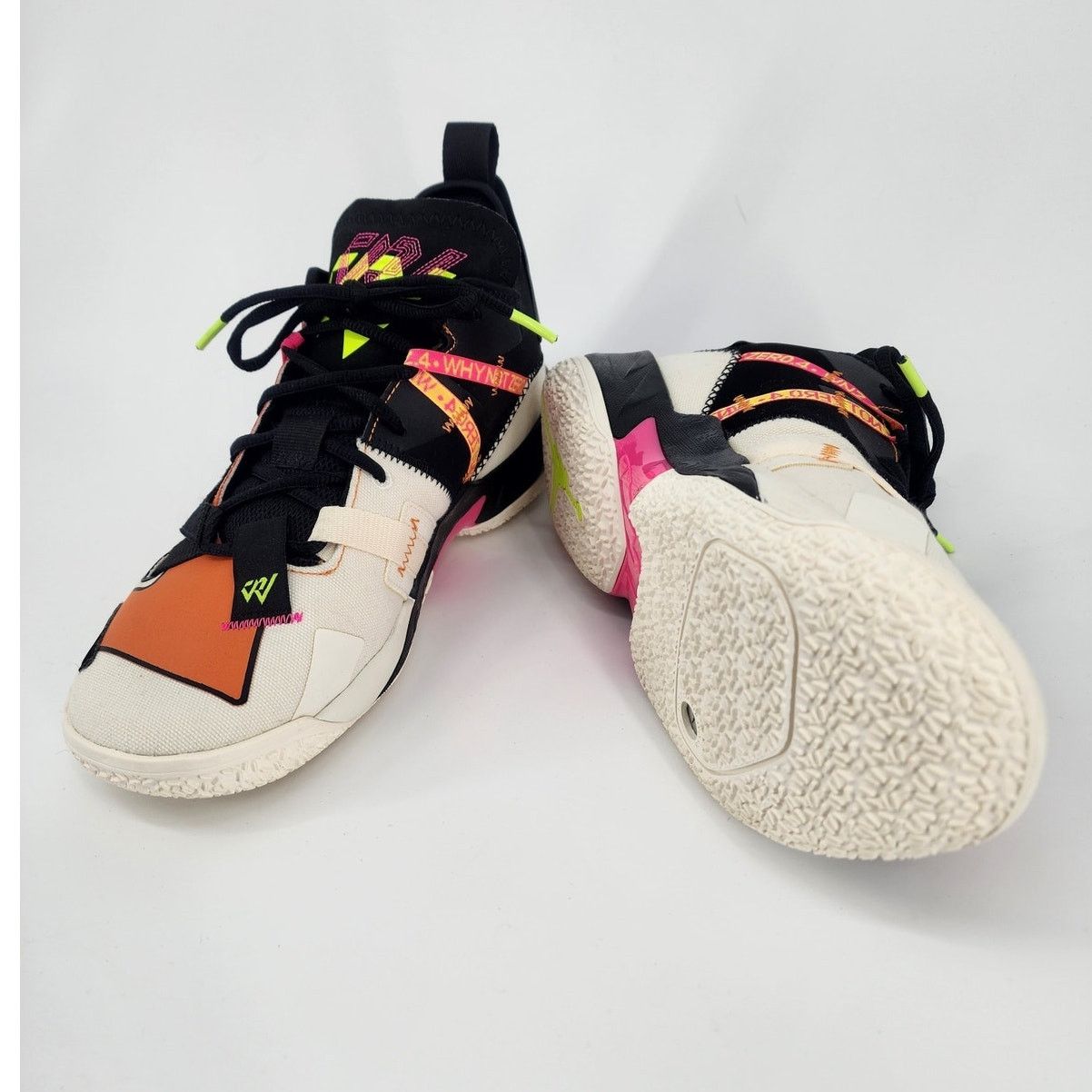 Nike Jordan Why Not Zer0.4 Pale Ivory Orange Volt Men’s 9.5 Size US 9.5 / EU 42-43 - 6 Thumbnail