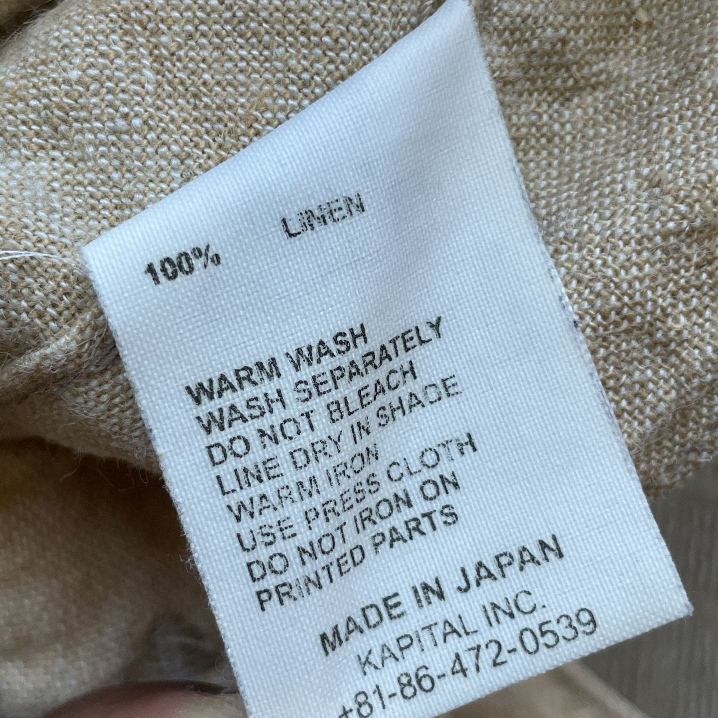 Kapital Kapital Linen Shorts Size US 30 / EU 46 - 6 Thumbnail