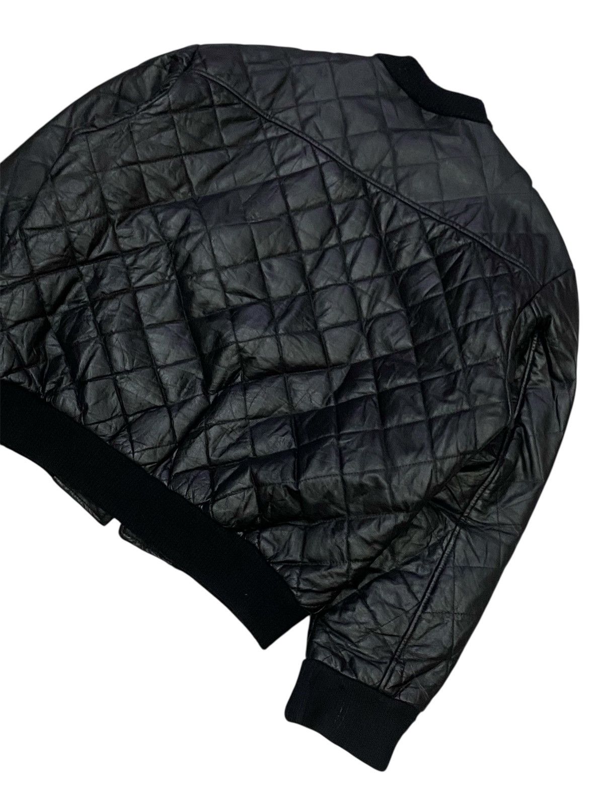 Schott Vintage 90s Schott NYC Leather Aviator Bomber Jacket Size US L / EU 52-54 / 3 - 23 Thumbnail
