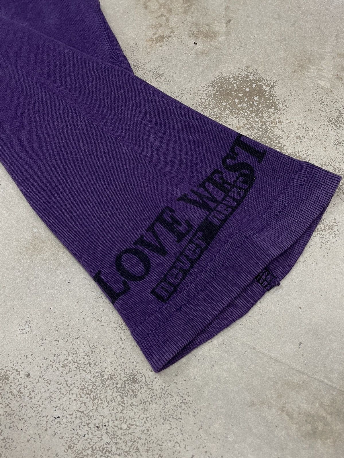 Japanese Brand Faded With Ease Love West Cooperation Hysteric Style Wording Size US M / EU 48-50 / 2 - 9 Thumbnail