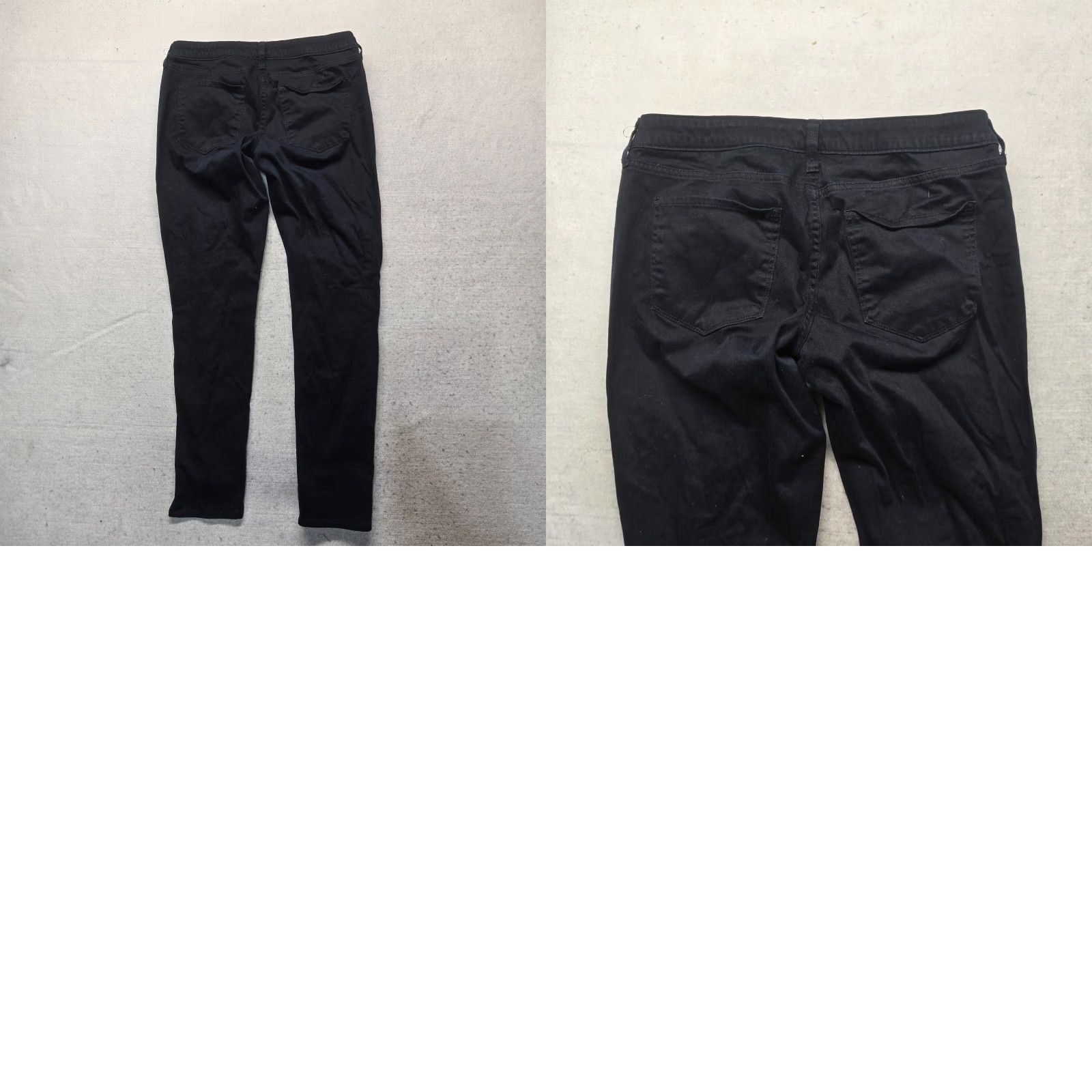 Vintage Arizona Jean Co Womens Junior Size 11 Black Skinny Stretch Denim Jeans 31.5in Inseam Size 32" / US 10 / IT 46 - 8 Thumbnail
