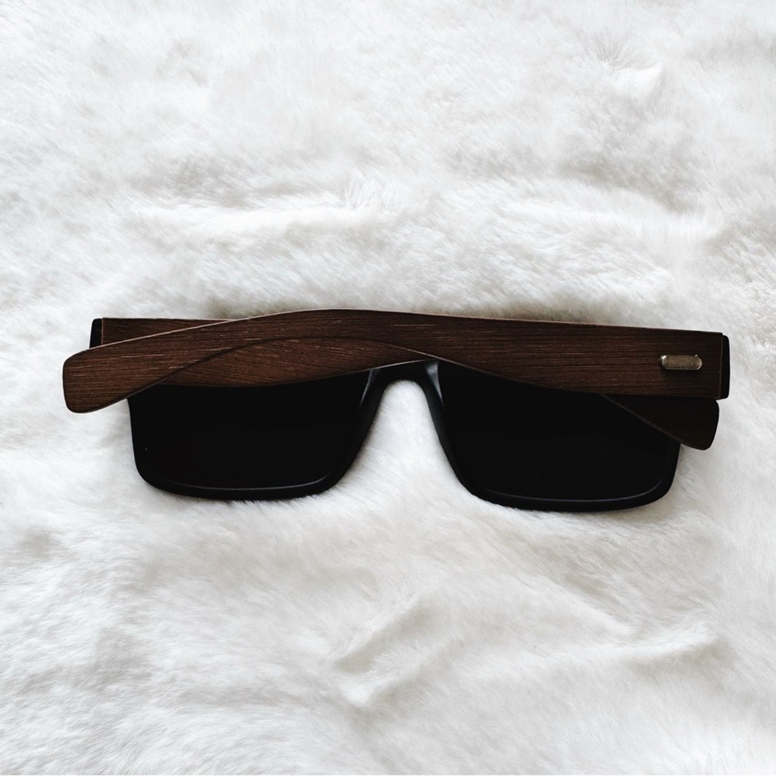 Other Jensen Orange & Dark Wood Sunglasses Size ONE SIZE - 11 Thumbnail