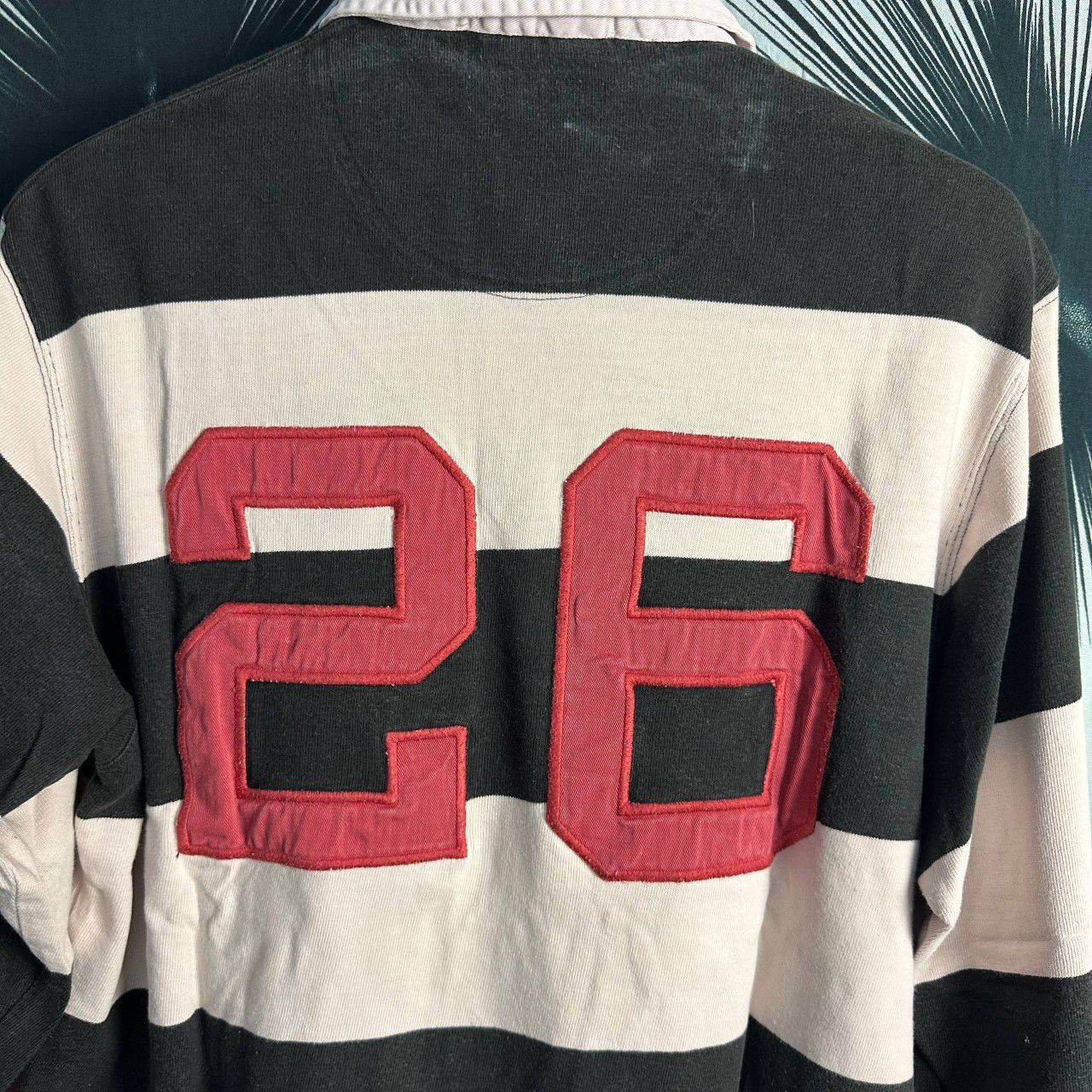 Polo Ralph Lauren OG Vintage Polo Ralph Lauren Polo Rugby Spellout Long Sleeve Size US XL / EU 56 / 4 - 9 Thumbnail