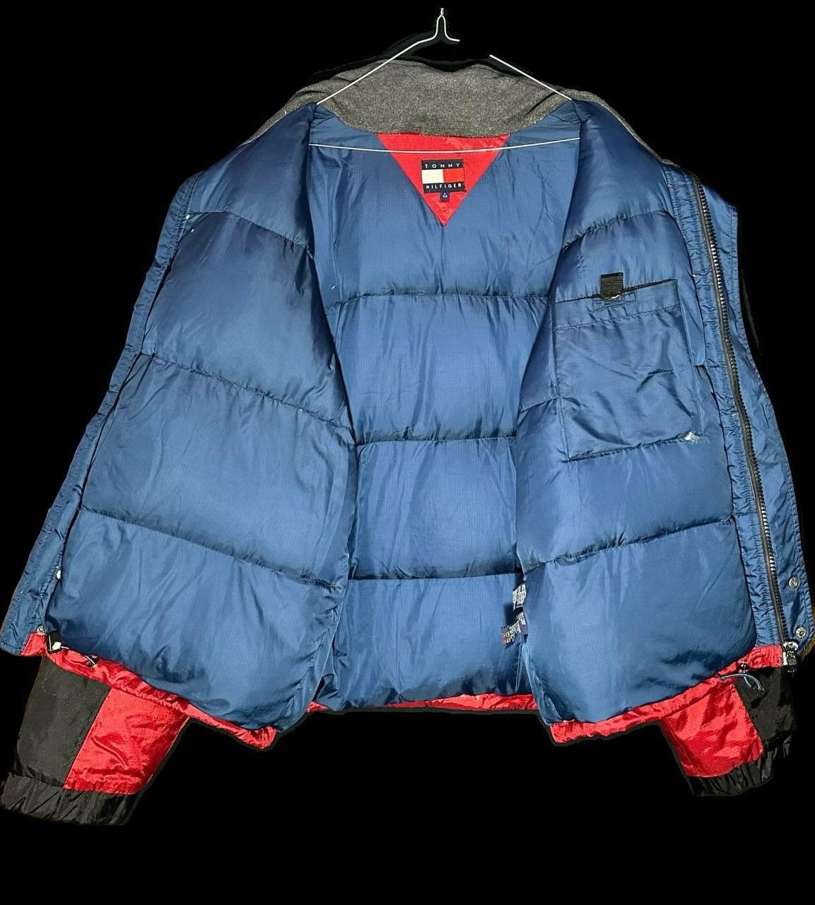Tommy Hilfiger × Vintage 90s Tommy Hilfiger Jacket Puffer Down Streetwear duck Size US L / EU 52-54 / 3 - 12 Thumbnail