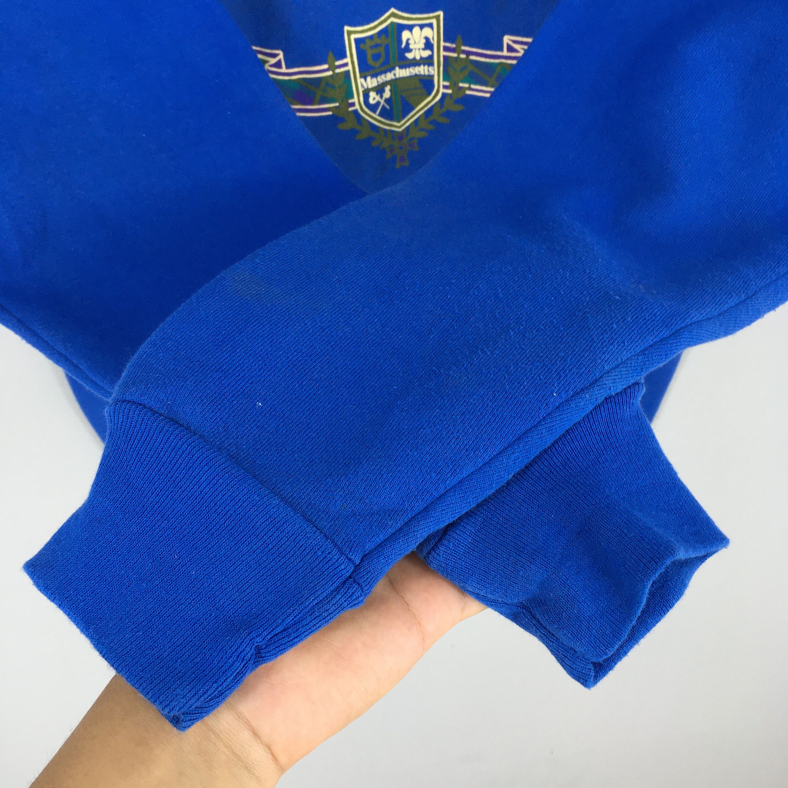 Vintage Vintage Cape Cod Massachusetts Blue Sweatshirt Large Size US L / EU 52-54 / 3 - 4 Thumbnail