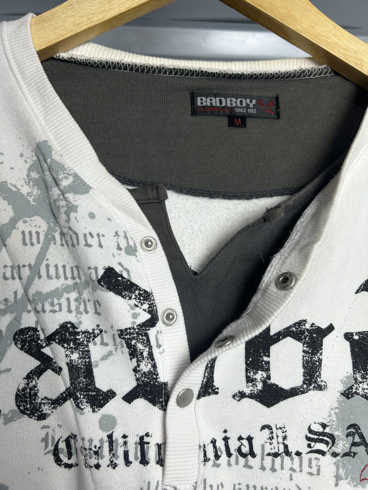 Japanese Brand BadBoy- Poem Longsleeve ifsixwasnine Lgb style Size US M / EU 48-50 / 2 - 3 Thumbnail