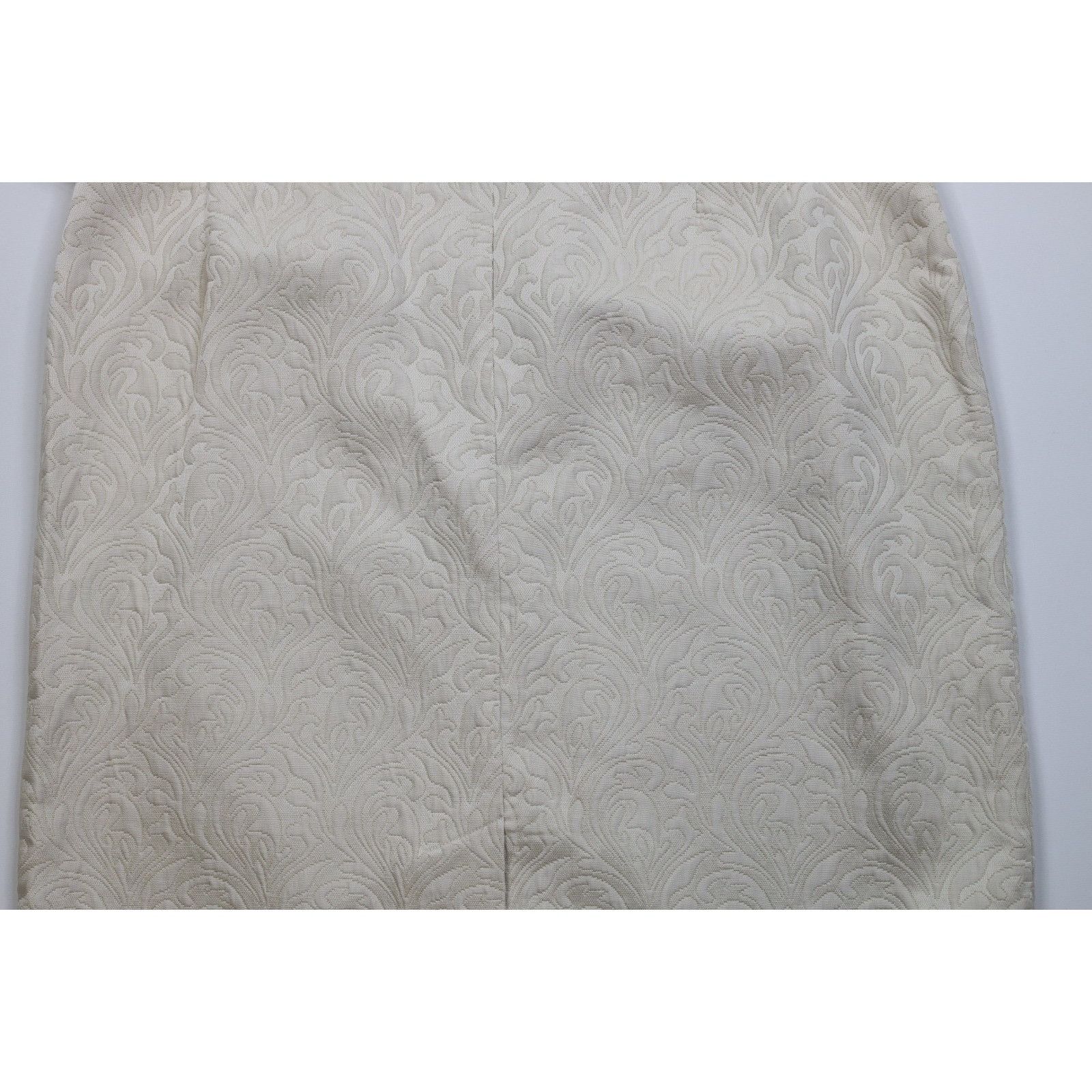 Vintage Deadstock Vintage 90s Businesscore Jacquard Paisley Skirt Size 38" / US 16 / IT 52 - 10 Thumbnail