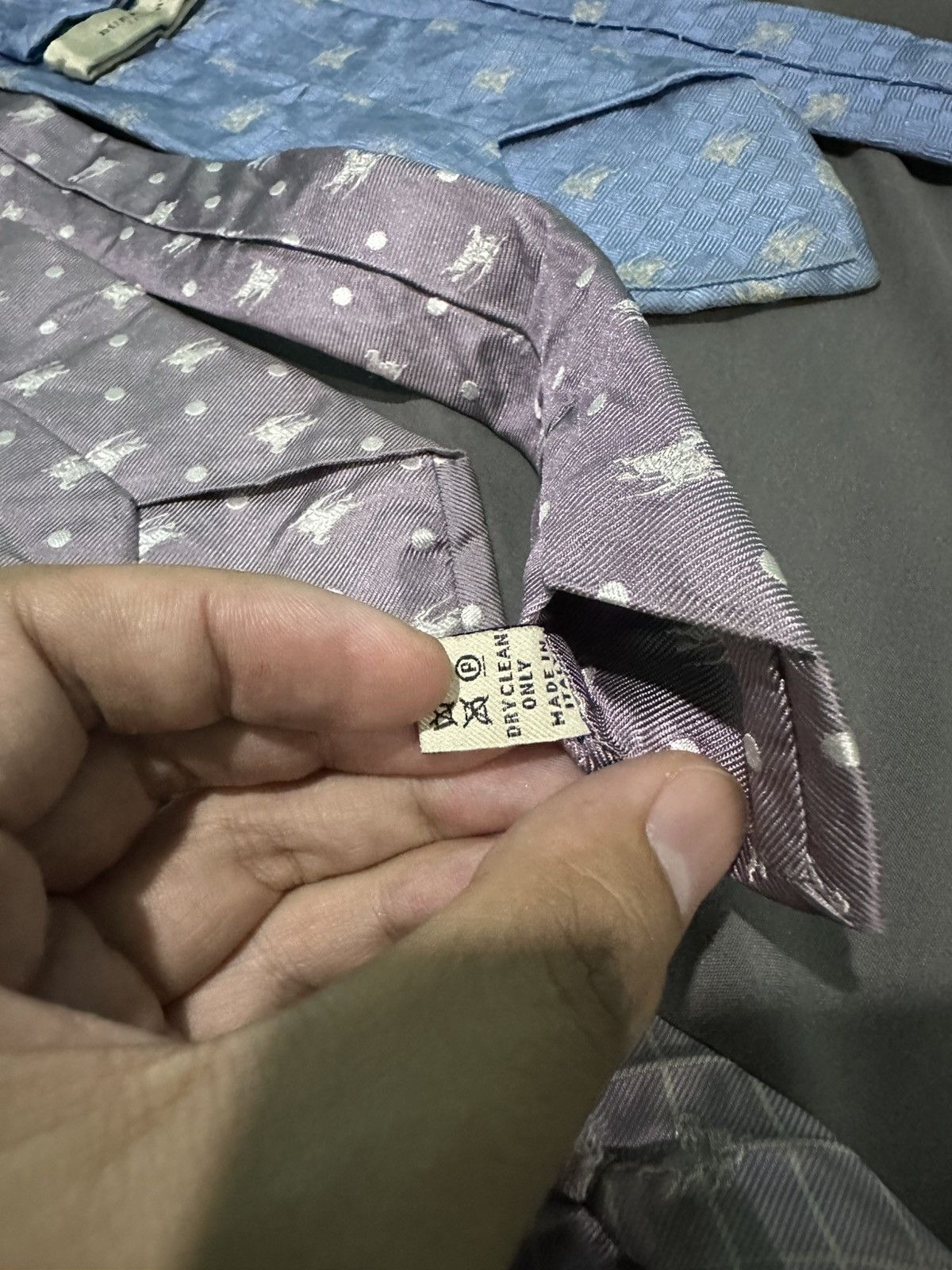 Burberry BURBERRY Silk Tie ITALY Size ONE SIZE - 6 Thumbnail