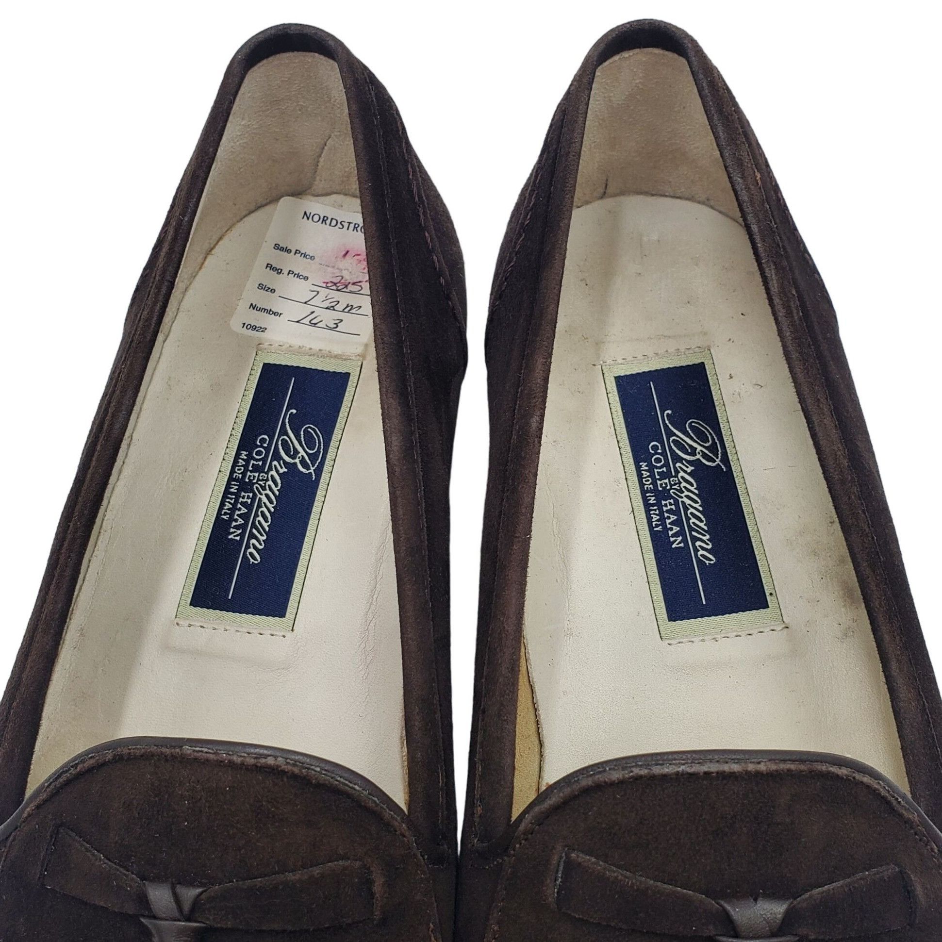 Cole Haan Italy Bragano Cole Haan Men's size 7.5 Brown Suede Leather L Size US 7.5 / EU 40-41 - 7 Thumbnail