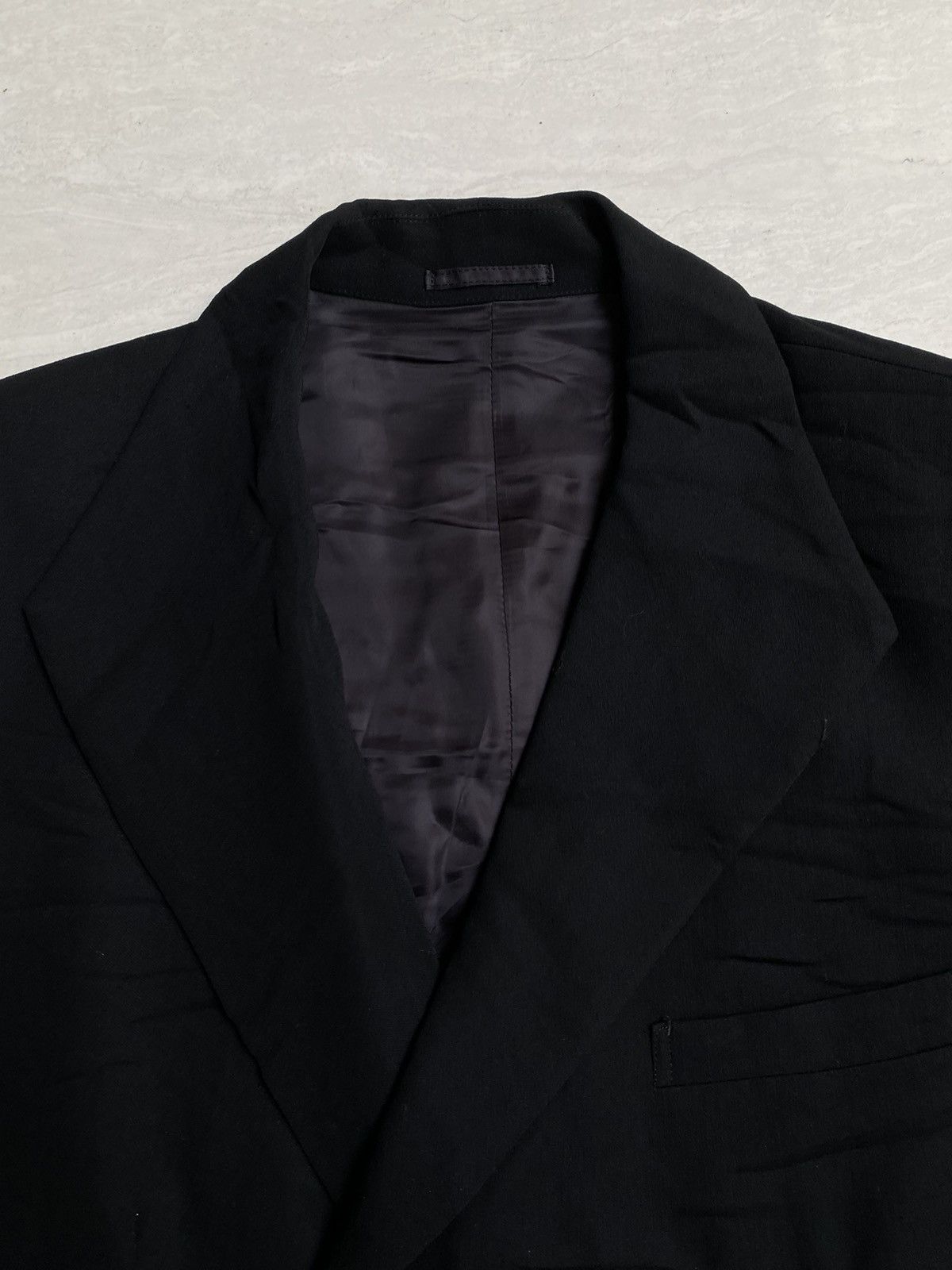 Tete Homme TETE HOMME Black Suit Size 54L - 5 Thumbnail