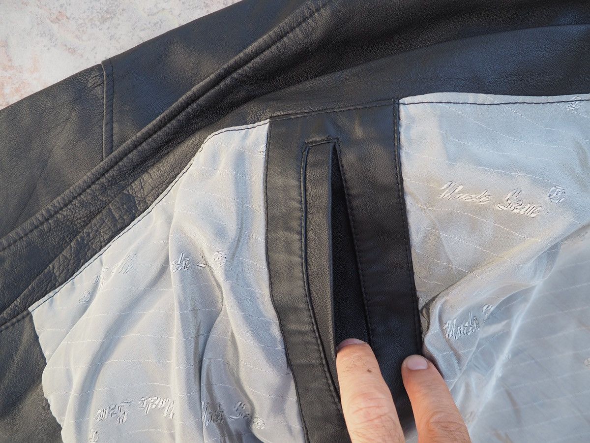Other Uncle Sam vintage leather biker jacket, Dragon Collection Size US XL / EU 56 / 4 - 6 Thumbnail