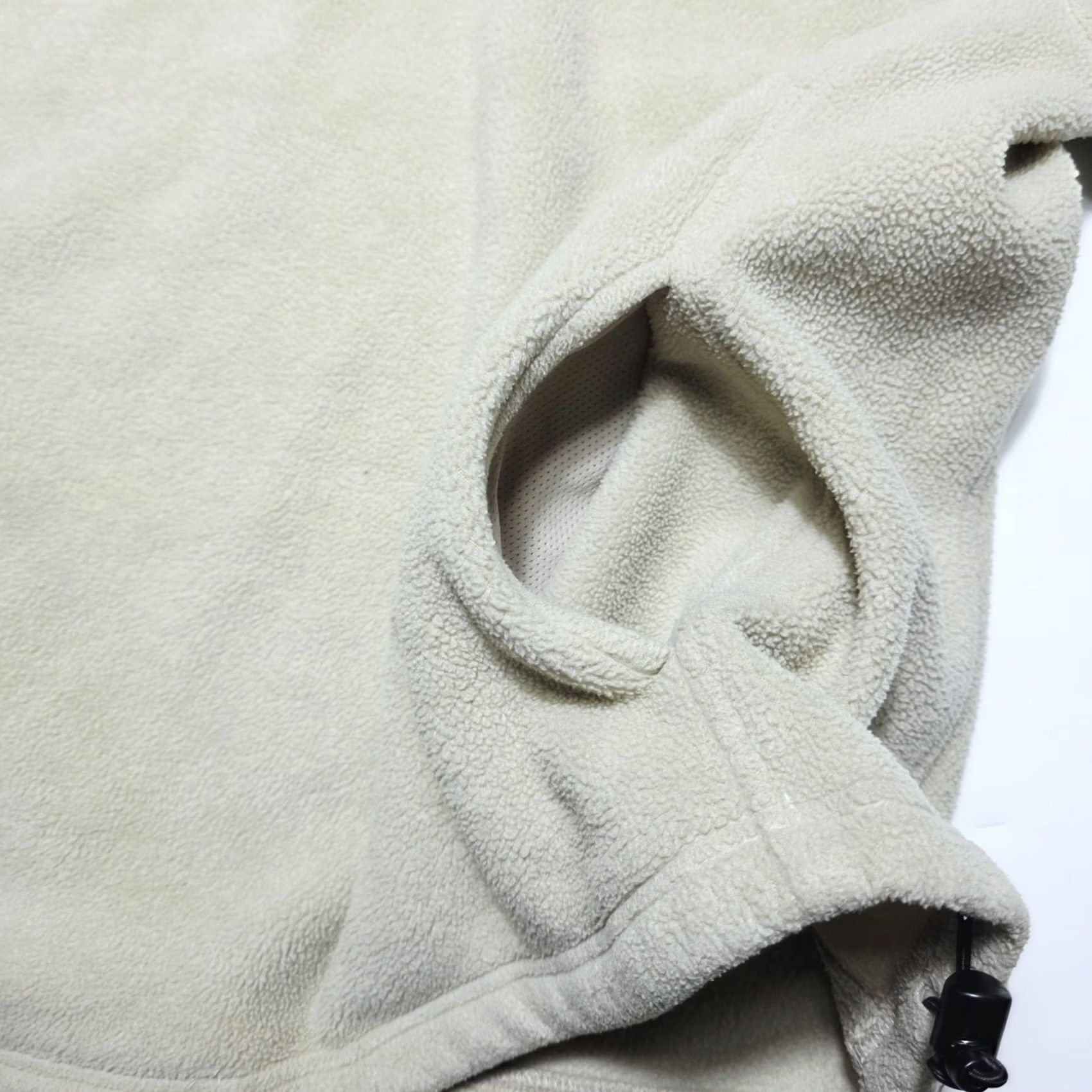 Old Navy VINTAGE Old Navy Sweatshirt 1/4 Zip Fleece Pullover Mock Neck Long Sleeve Men's Large Cream Ivory Size US L / EU 52-54 / 3 - 8 Thumbnail