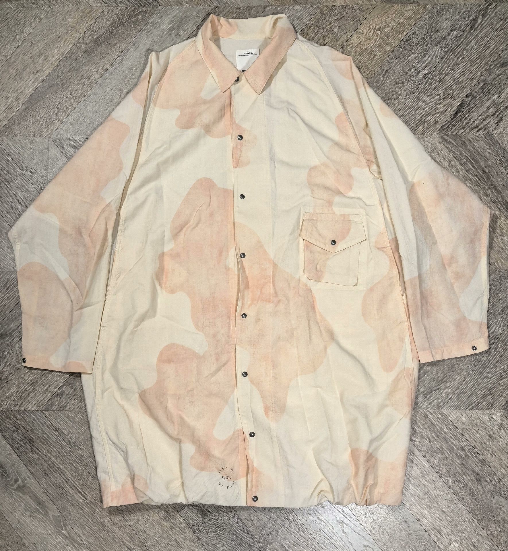 Visvim Visvim White Suede Shirt Size US M / EU 48-50 / 2 - 1 Thumbnail
