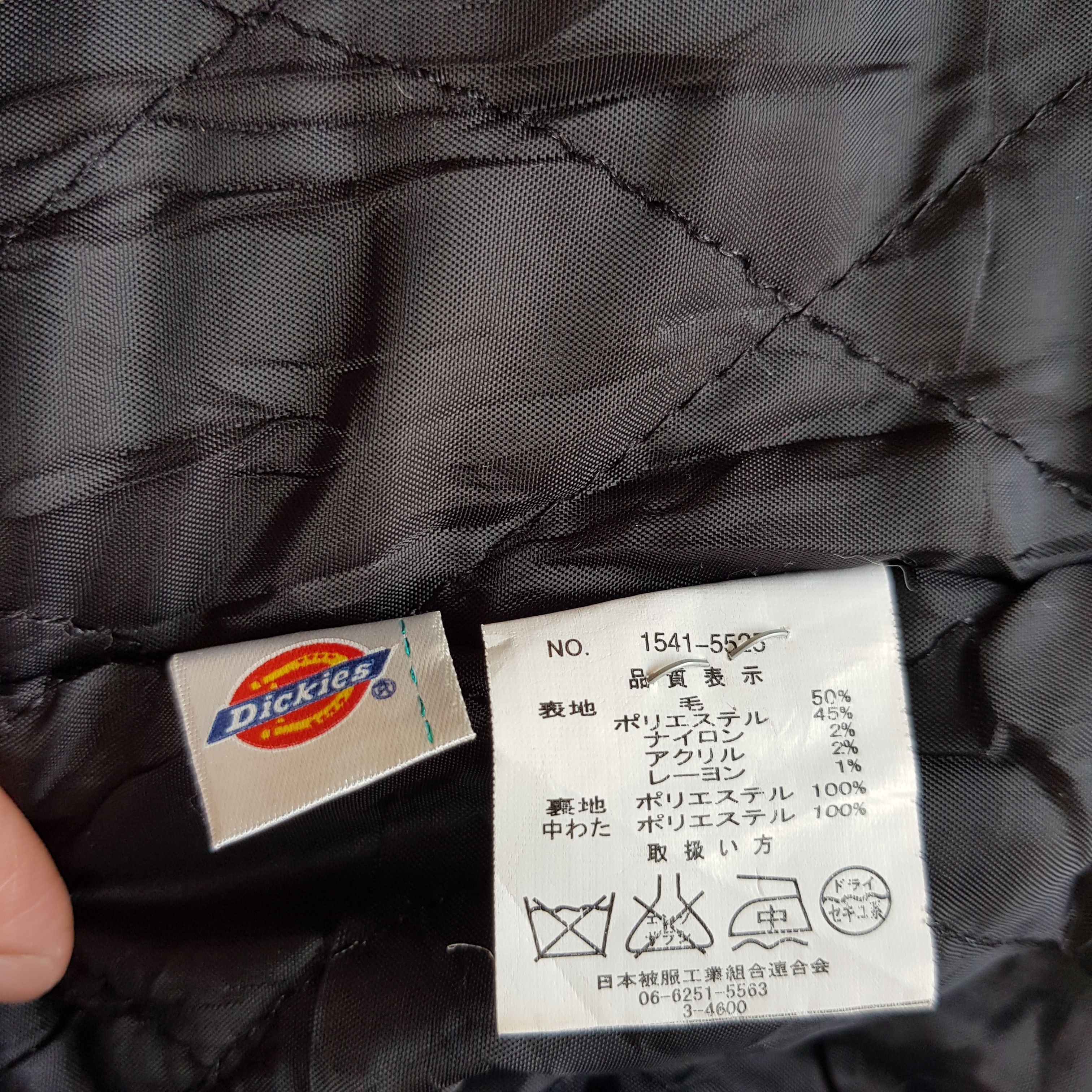Dickies × Vintage Vintage Dickies Varsity Jacket Tartan Checkered Wool Jacket Size US M / EU 48-50 / 2 - 8 Thumbnail