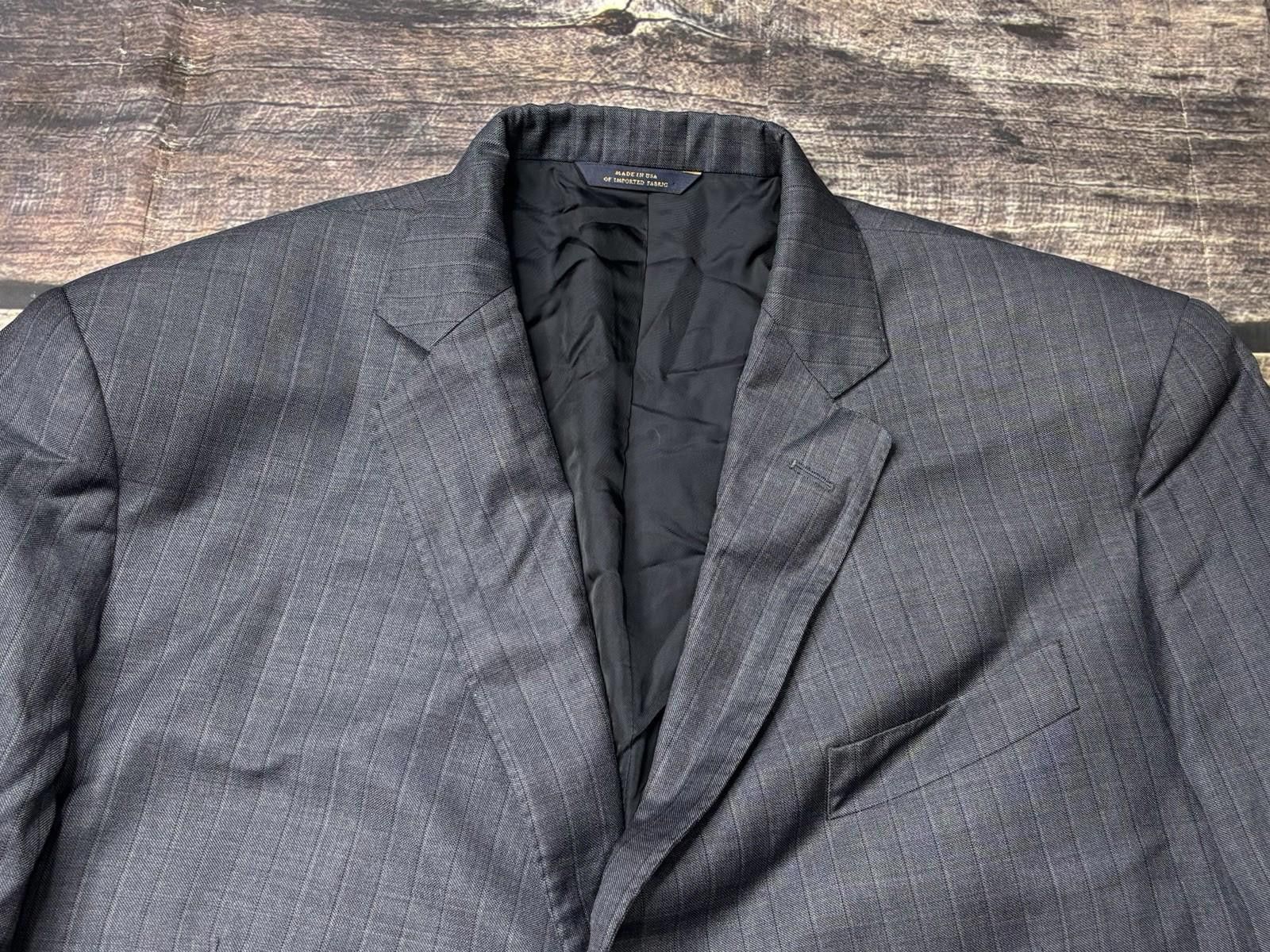 Brooks Brothers Brooks Brothers Blazer Jacket Mens 48R 1818 Saxxon Wool USA Size 48R - 4 Thumbnail