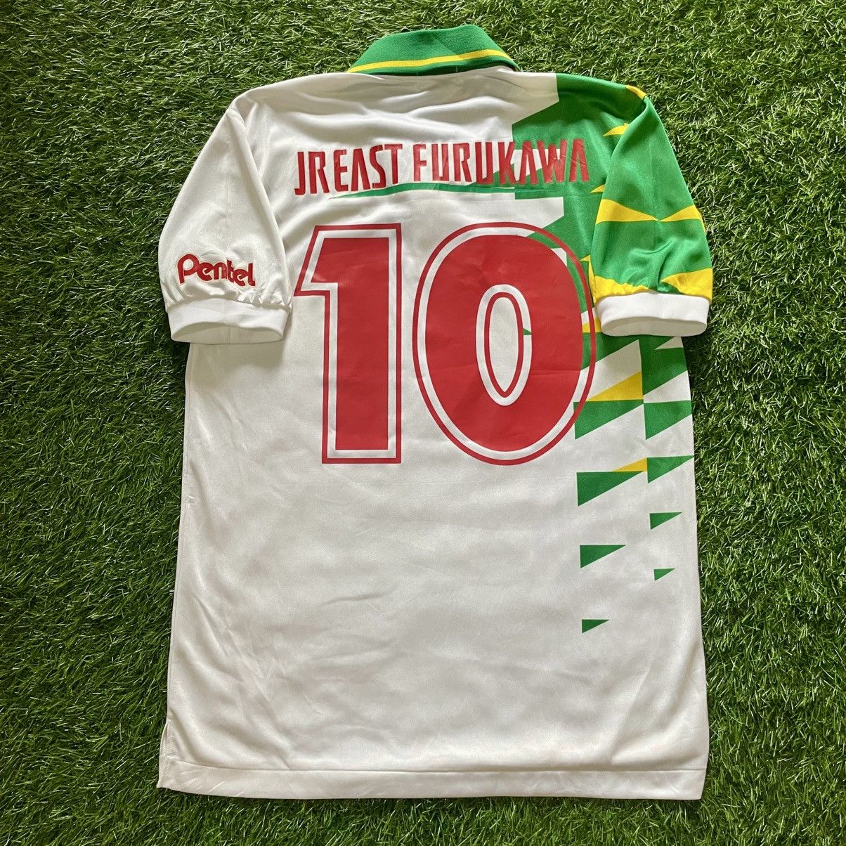 Asics Asics 1993-94 Jef United Away Jersey #109/10 Size US L / EU 52-54 / 3 - 11 Thumbnail