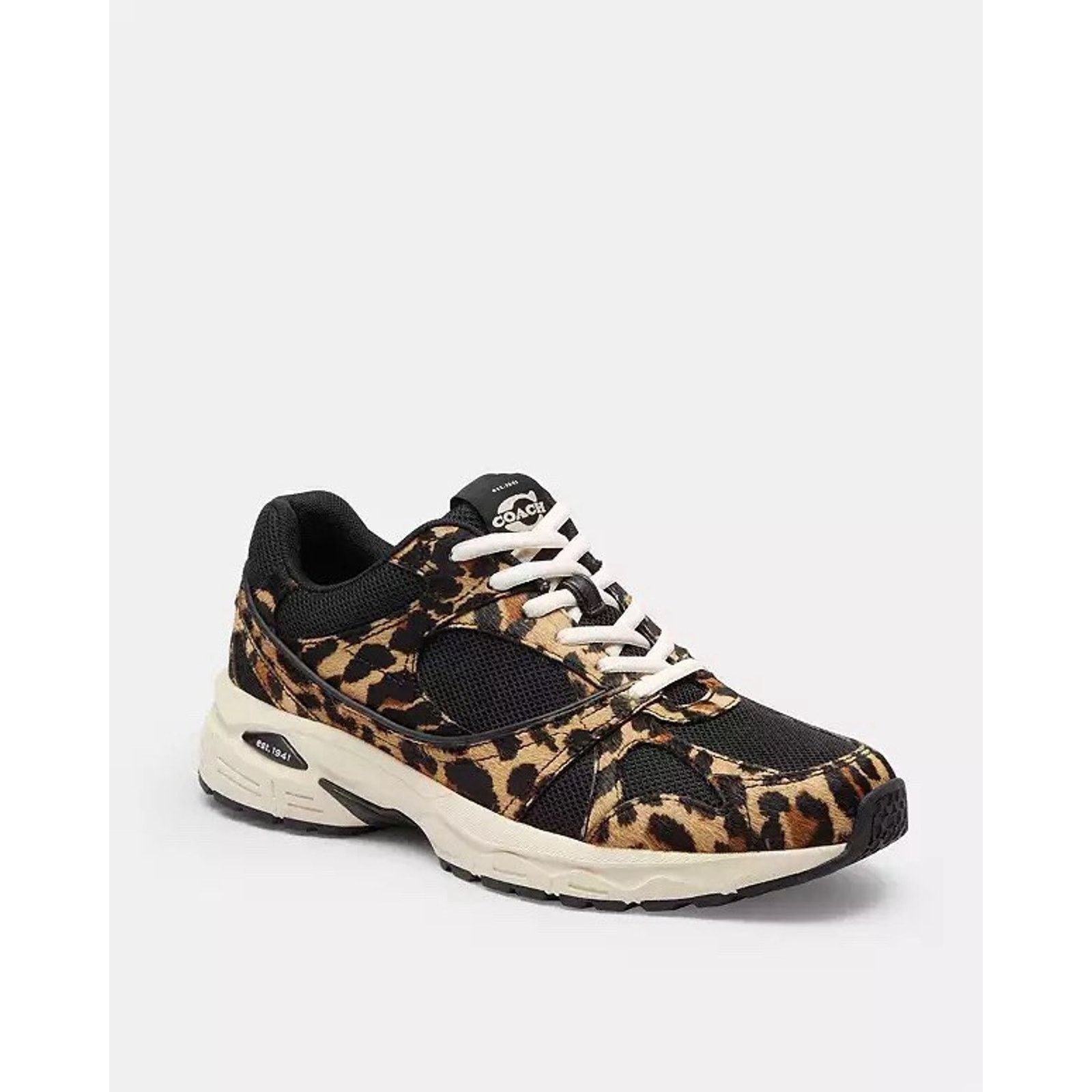 Coach NEW Coach woman's Sport Sneaker Leopard CCI52 Black US 8 Size US 8 / IT 38 - 9 Thumbnail