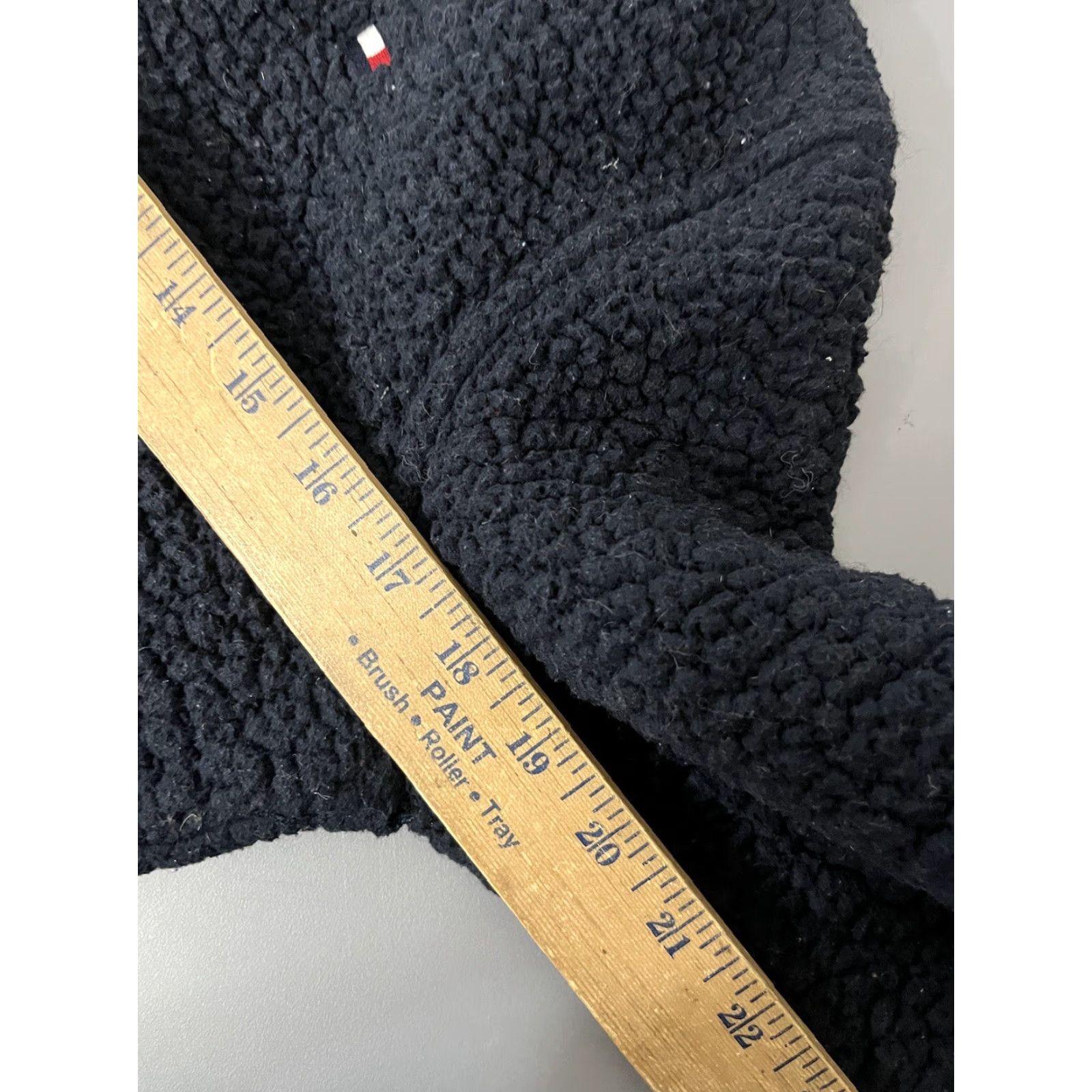 Tommy Hilfiger VINTAGE Tommy Hilfiger Sport 1/4 Zip Sherpa Fleece Pullover Navy Blue Womens XS Pullover Sweatshirt Logo Sports Size XS / US 0-2 / IT 36-38 - 5 Thumbnail