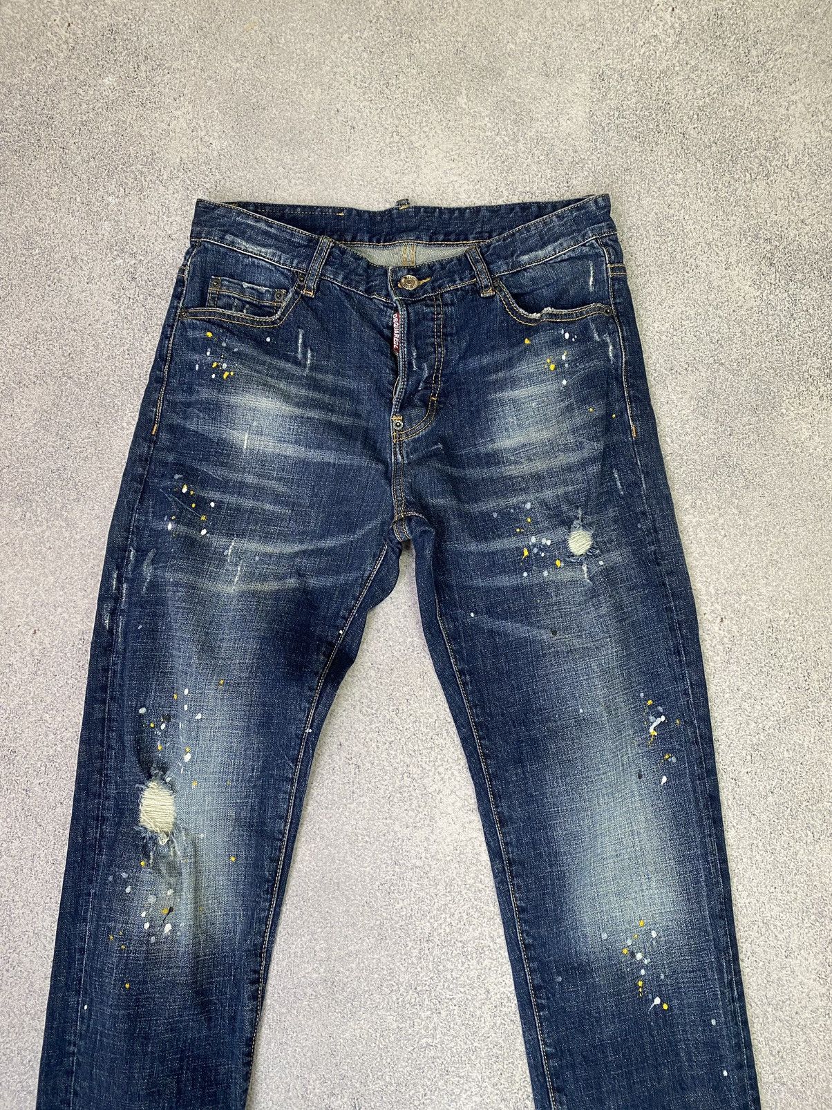 Designer × Dsquared2 × Vintage Vintage Dsquared2 Denim Blue Luxury Jeans Size US 32 / EU 48 - 3 Thumbnail