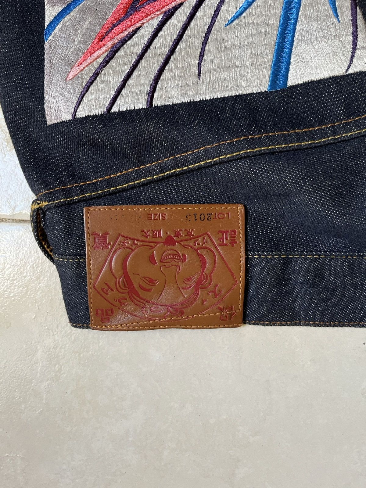 Evisu Evisu denim diacock slevedge jeans sz 34 Size US 34 / EU 50 - 4 Thumbnail
