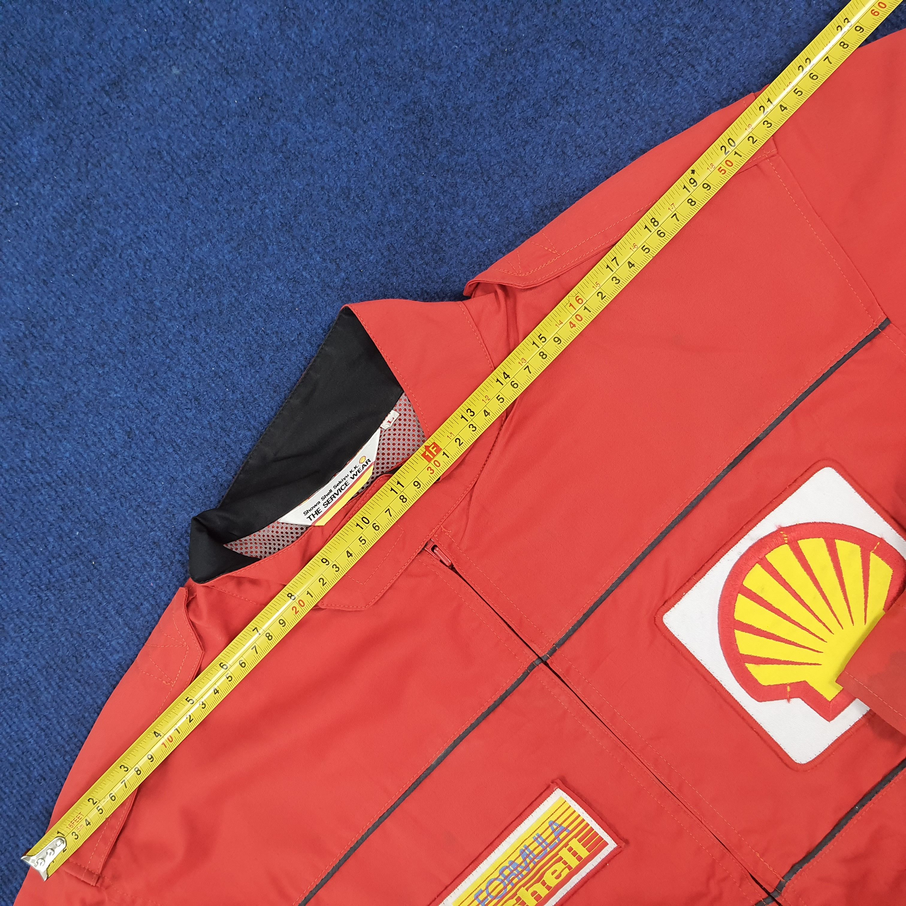 Vintage Vintage Formula Shell Service Wear Motorsports Racing Jacket Size US L / EU 52-54 / 3 - 14 Thumbnail