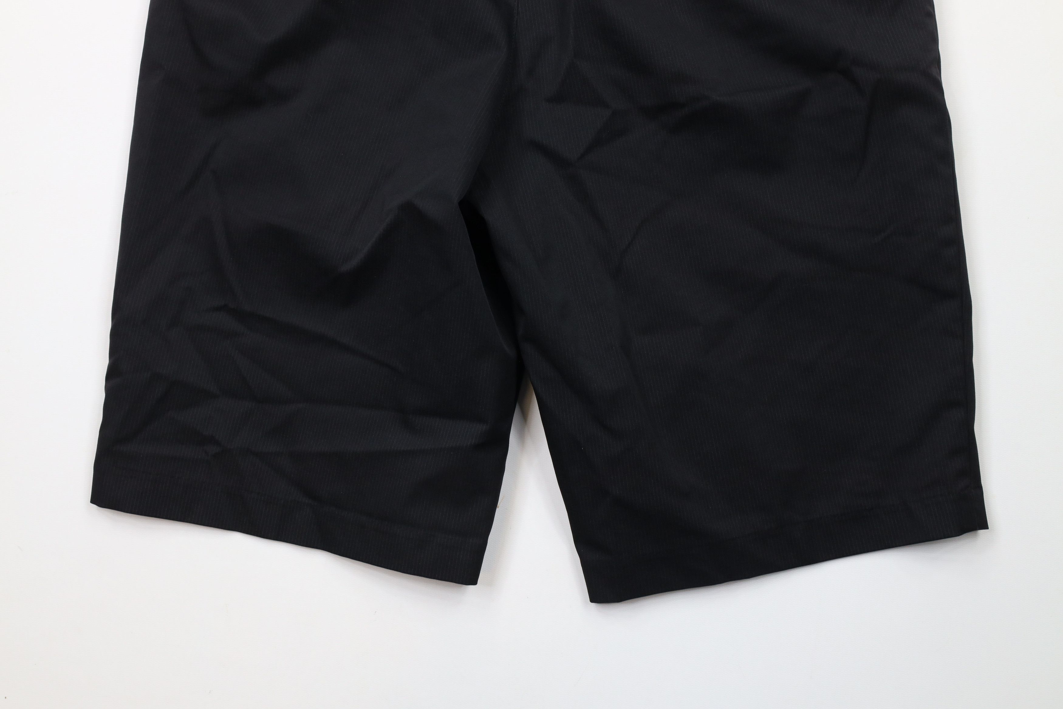 Adidas × Vintage Adidas Golf Spell Out Striped Golfing Chino Shorts Black Size US 30 / EU 46 - 13 Thumbnail