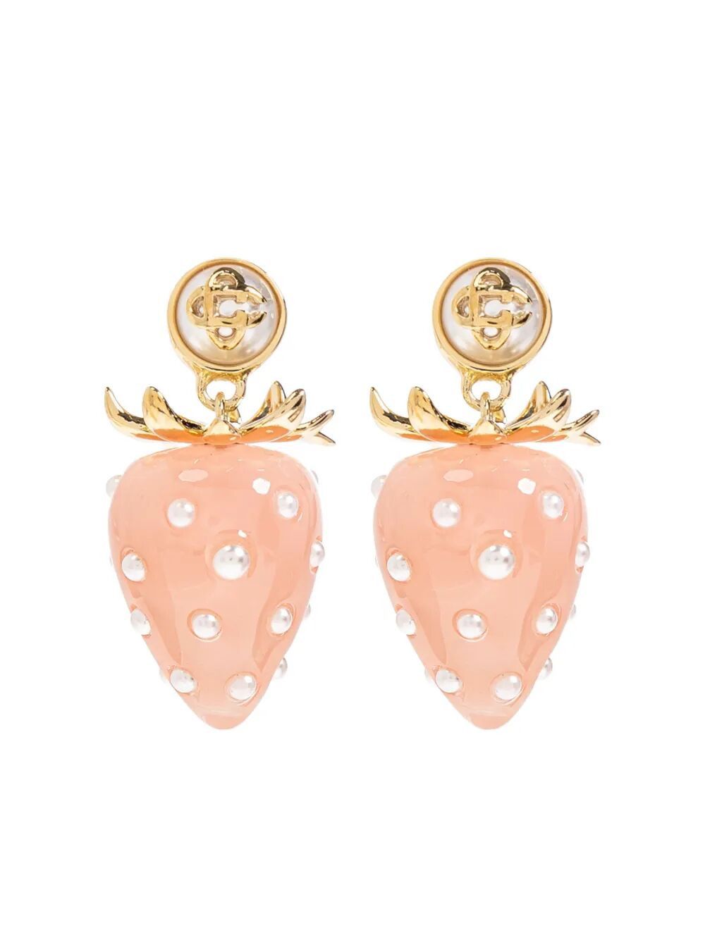 Casablanca "STRAWBERRY" EARRINGS Size ONE SIZE - 1 Thumbnail