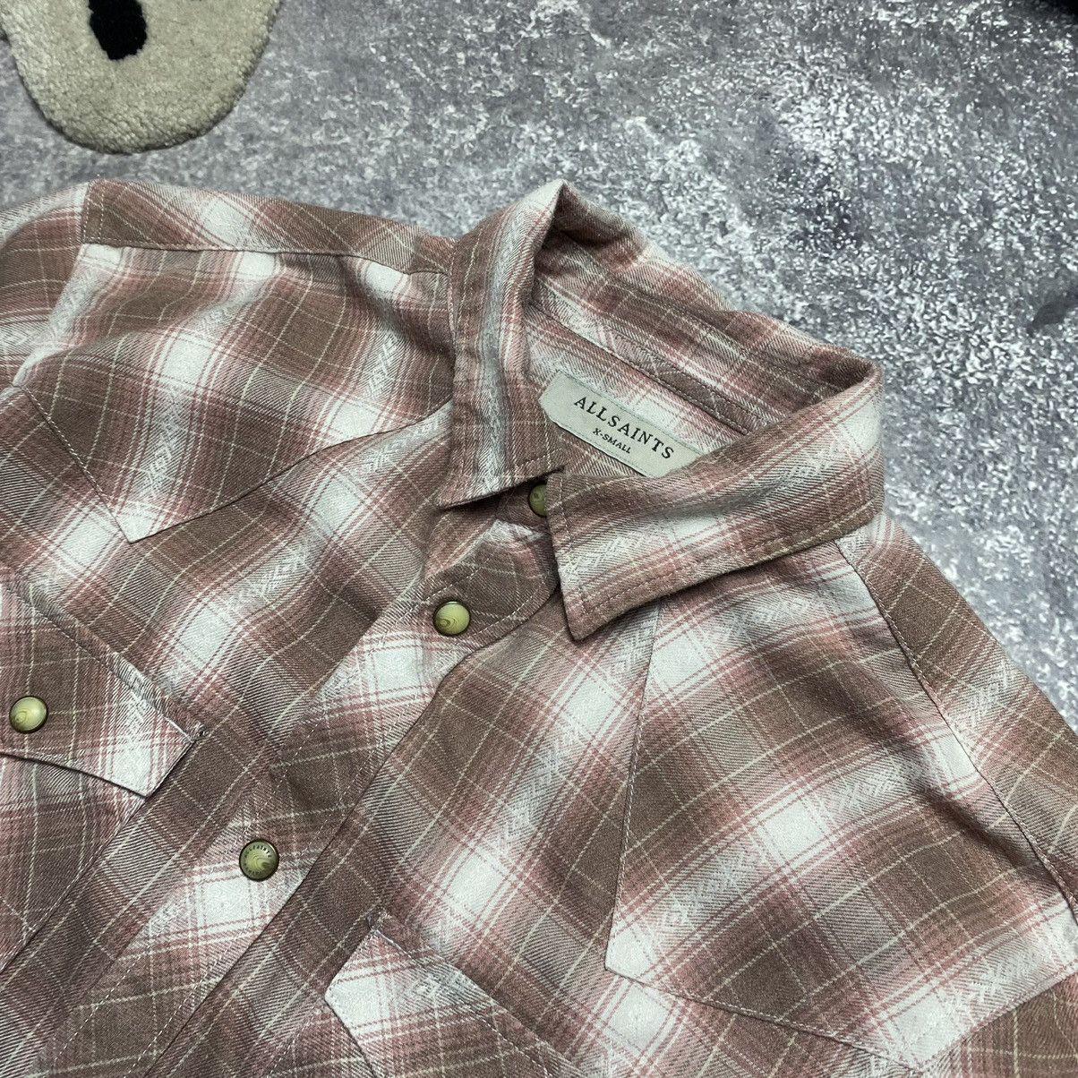 Allsaints Designer All Saints Double pockets y2k Overshirt Size US XS / EU 42 / 0 - 6 Thumbnail