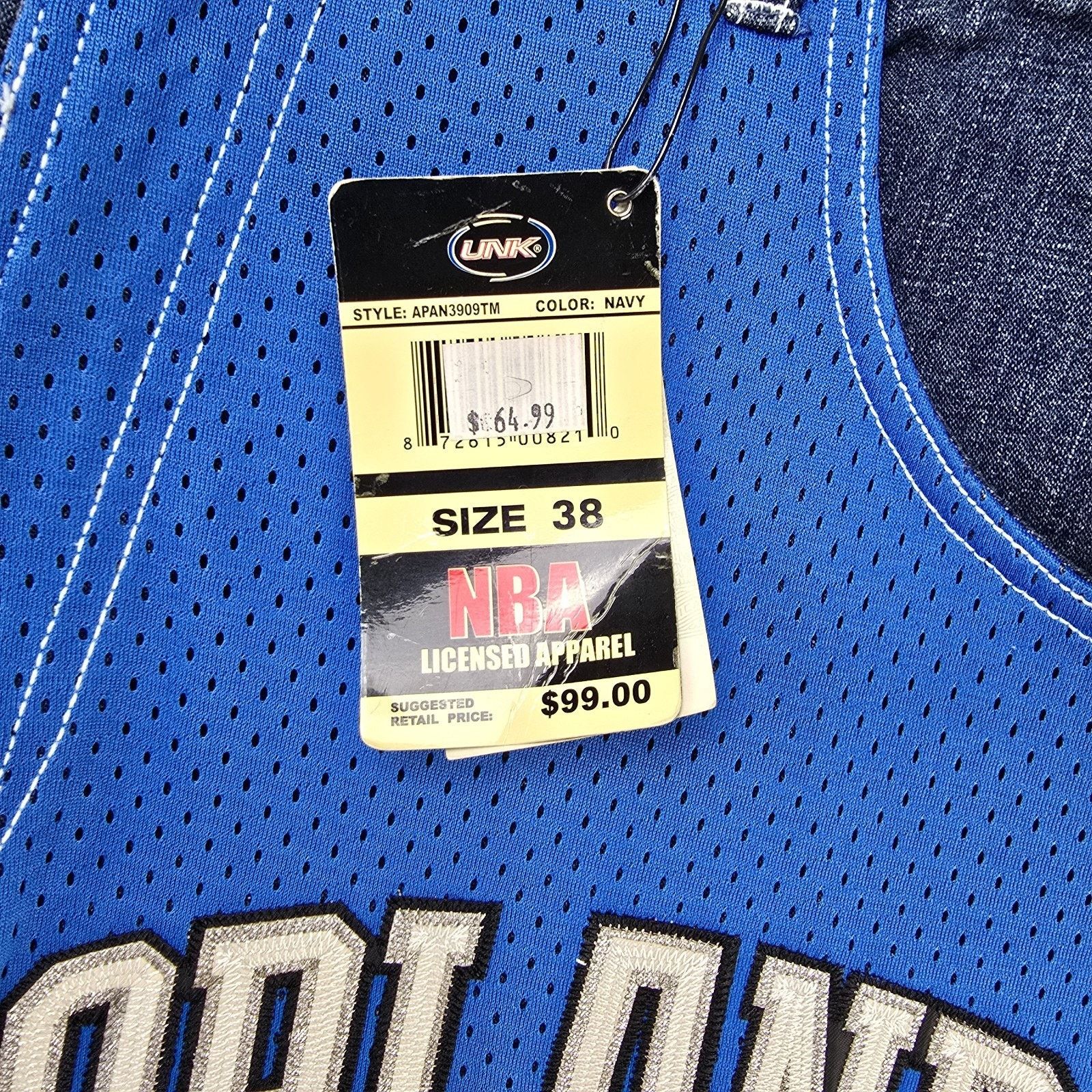 NBA NBA UNK Jeans 38x33 Tracy Mcgrady Orlando Magic Baggy Y2K Size US 38 / EU 54 - 5 Thumbnail