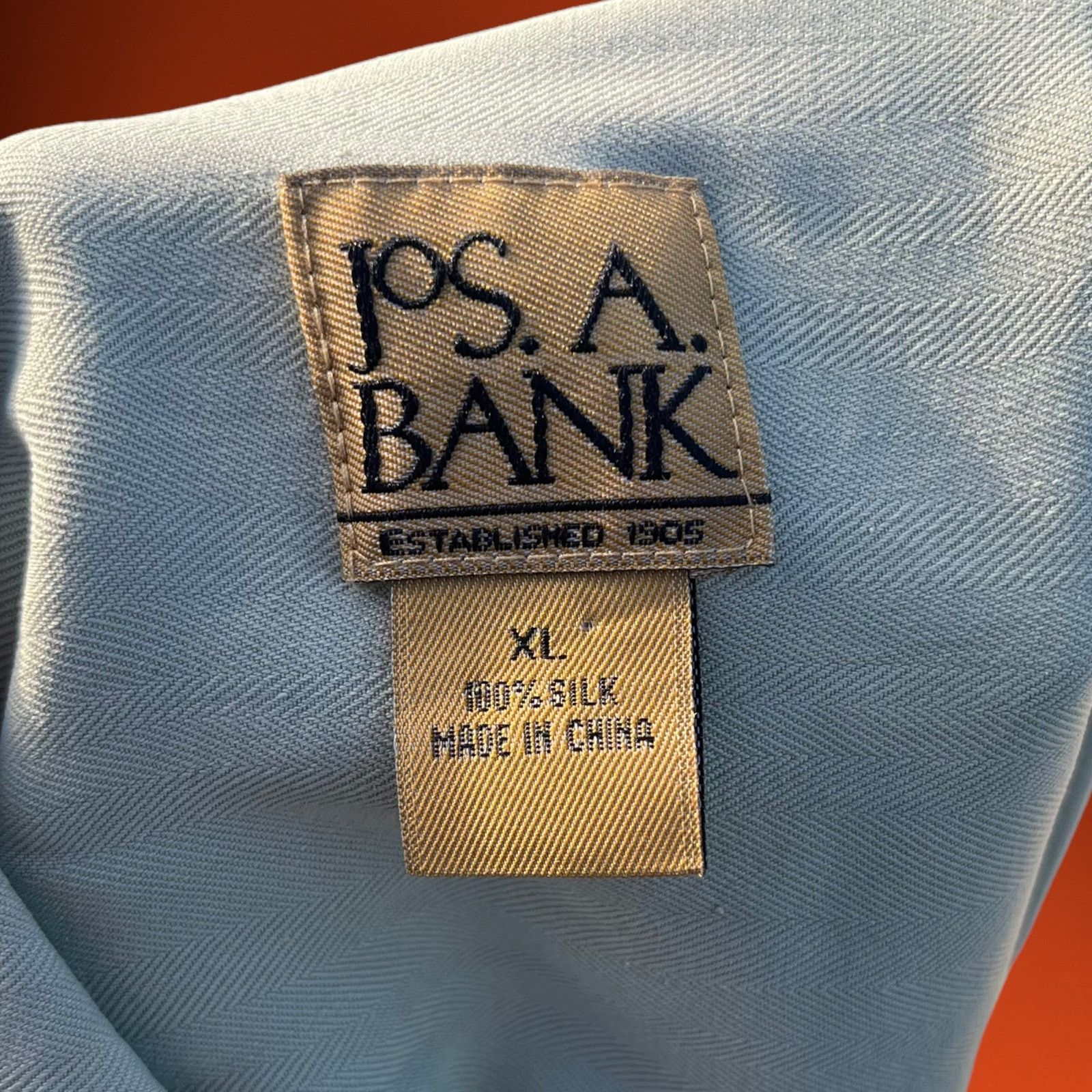 Jos. A. Bank Vintage Jos. A. Bank Shirt 100% Silk Casual Button Down XL Size US XL / EU 56 / 4 - 3 Thumbnail