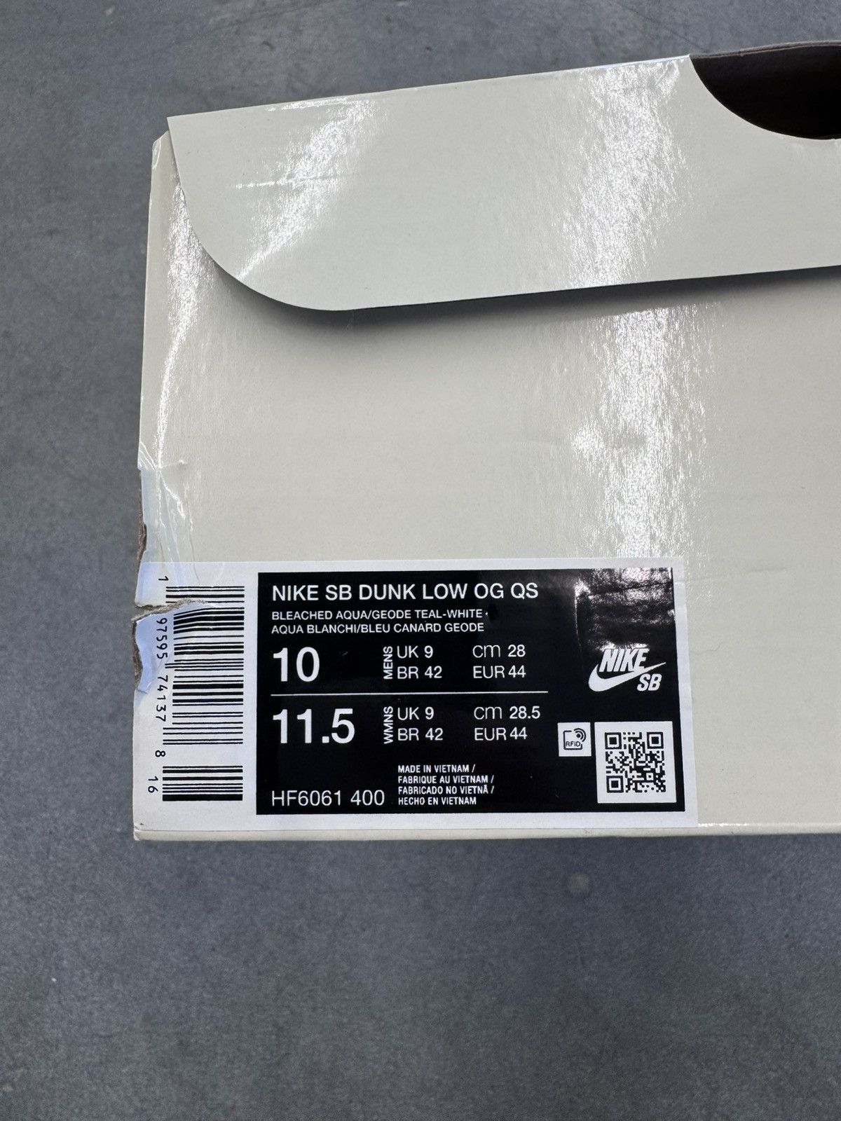 Futura × Nike 2024 Nike SB Dunk Low Futura Laboratories Bleaced Aqua Size US 10 / EU 43 - 12 Thumbnail