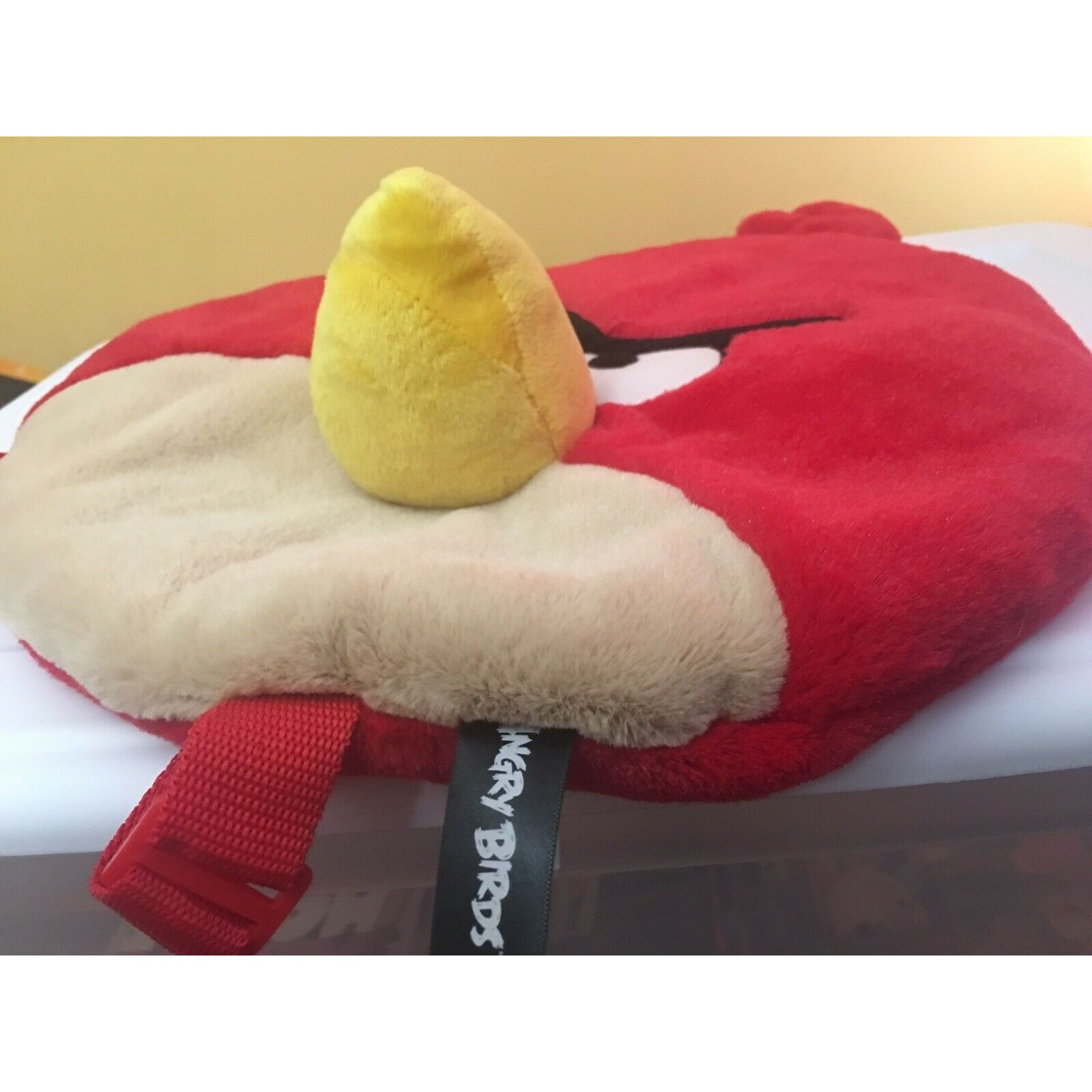 Other Angry Birds RED PLUSH BACKPACK 14" For Kids Size ONE SIZE - 2 Thumbnail