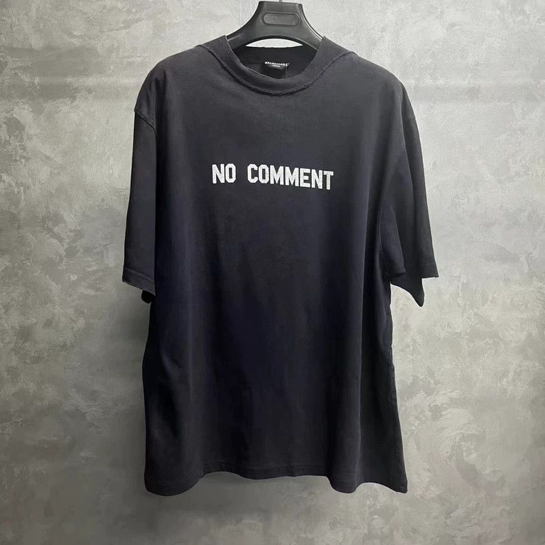 Balenciaga Balenciaga Black and white printed logo short sleeves 2505- Size US XS / EU 42 / 0 - 1 Thumbnail