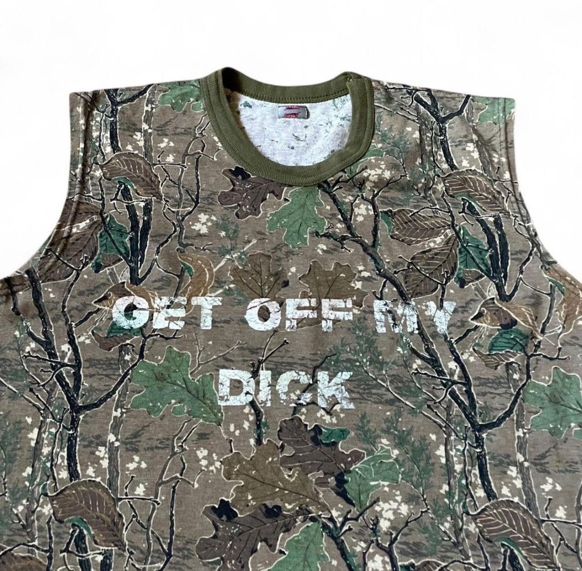 Band Tees *RARE* SEXY TANK TOP GET OFF MY DICK REALTHREE PORNO STAR Size US M / EU 48-50 / 2 - 2 Thumbnail