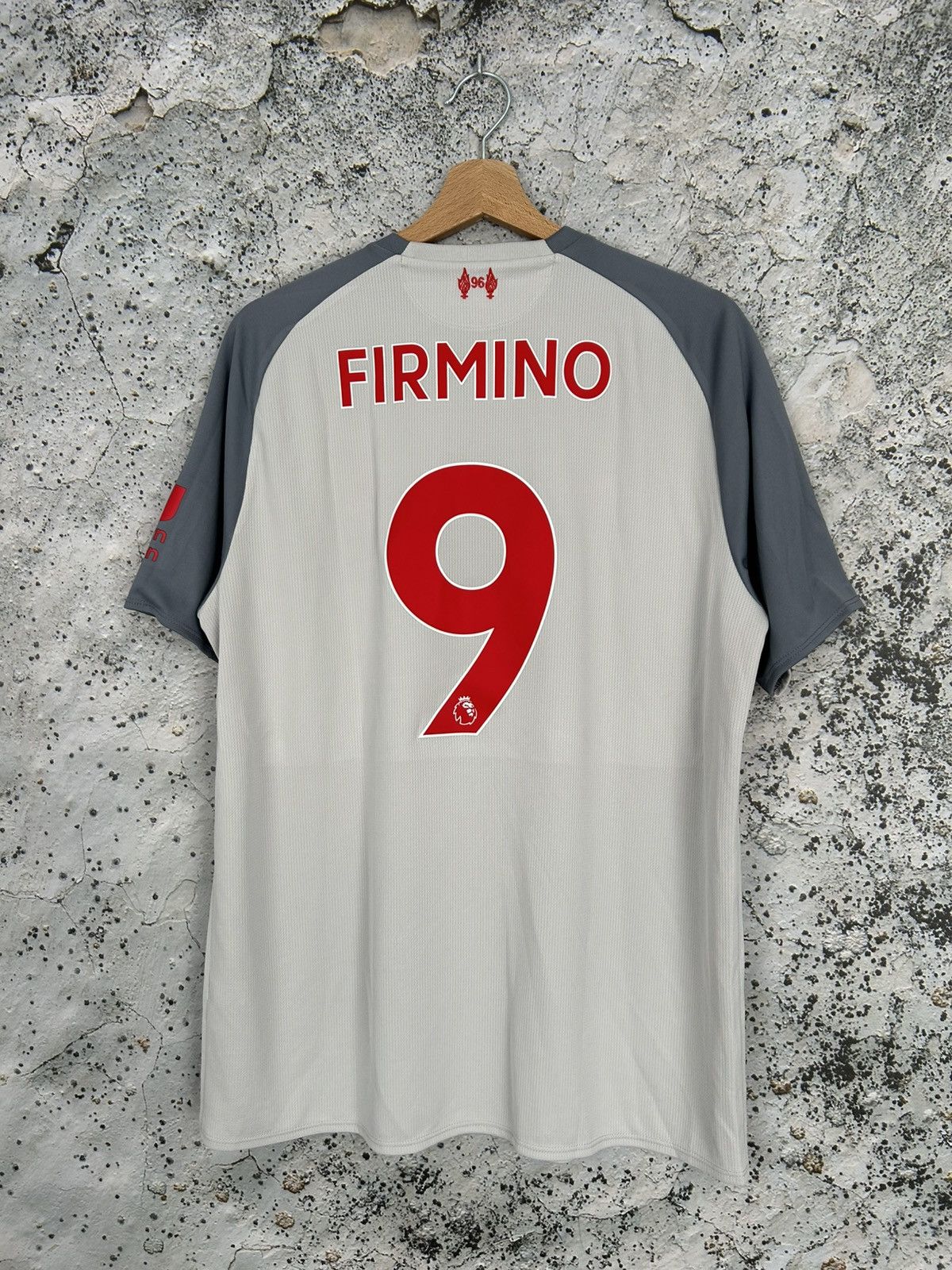 New Balance Liverpool FC New Balance Firmino Soccer Jersey Football Rare Size US L / EU 52-54 / 3 - 1 Thumbnail