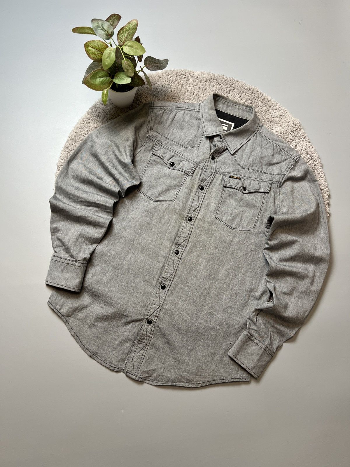 G-Star G-Star Raw Denim Tailor Shirt Size M Size US M / EU 48-50 / 2 - 1 Thumbnail