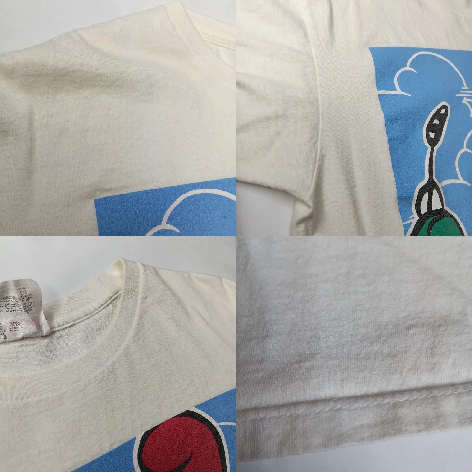 Vintage VINTAGE Dr Seuss White Shirt Medium M Sam I Am Green Eggs And Ham T-Shirt Men Size US M / EU 48-50 / 2 - 8 Thumbnail