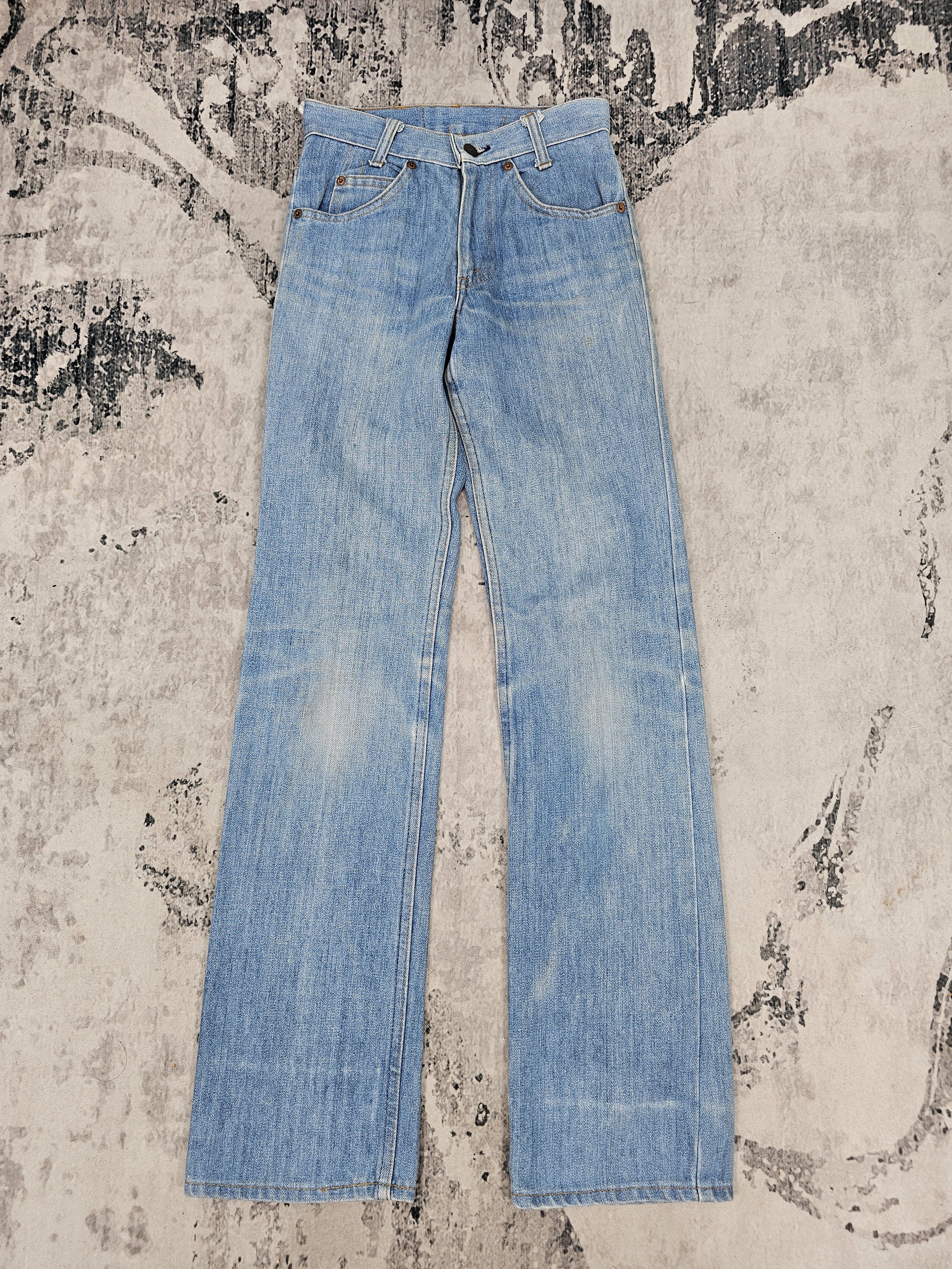 Levi's Vintage Clothing Vintage 80's LEVIS 716-0612 Orange Tab Ripped Jeans L0480 Size 25" / US 0 / IT 36 - 1 Thumbnail