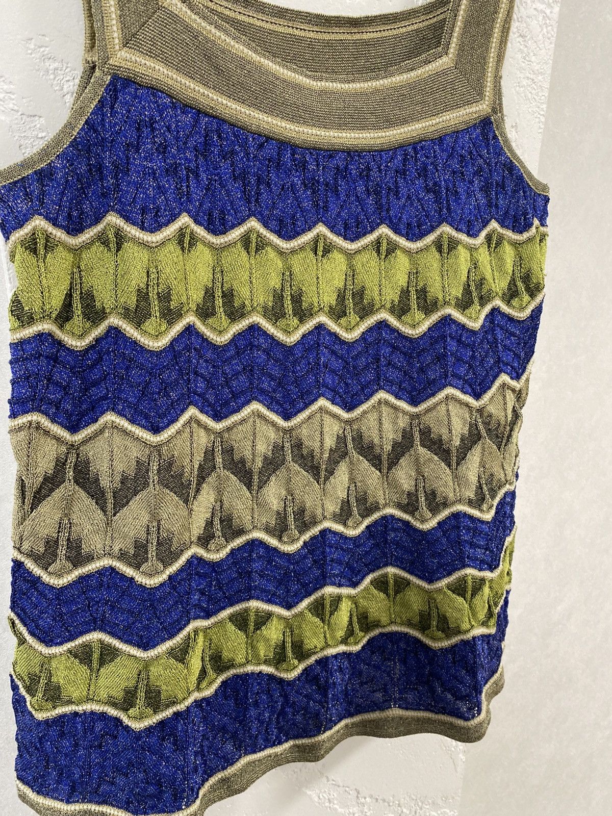 Missoni Missoni Stripped Knitted Tunk Top Size: 40 Size S / US 4 / IT 40 - 3 Thumbnail