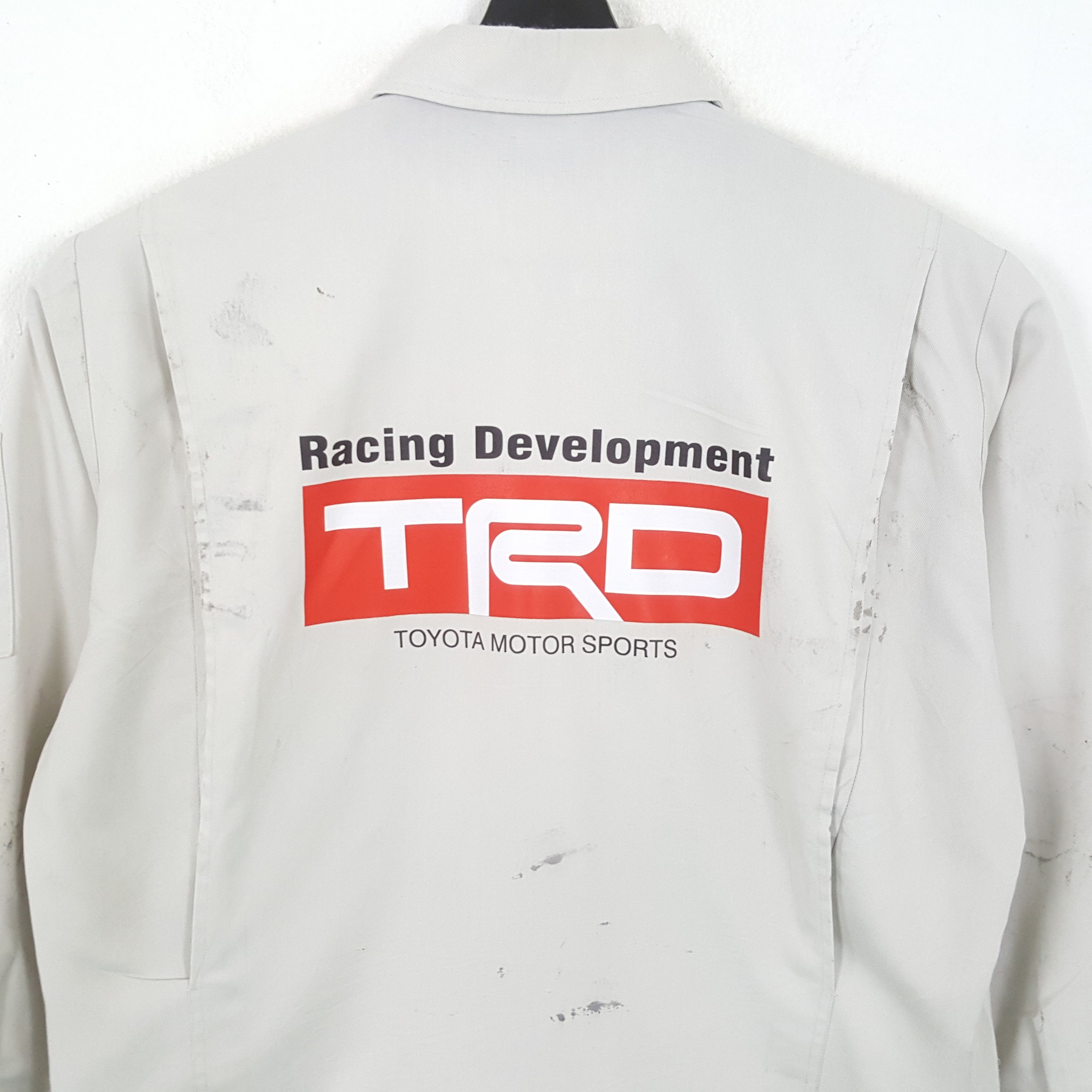 Japanese Brand × Vintage TRD TOYOTA MOTORSPORTS Racing Development Custom Jacket Size US M / EU 48-50 / 2 - 2 Thumbnail